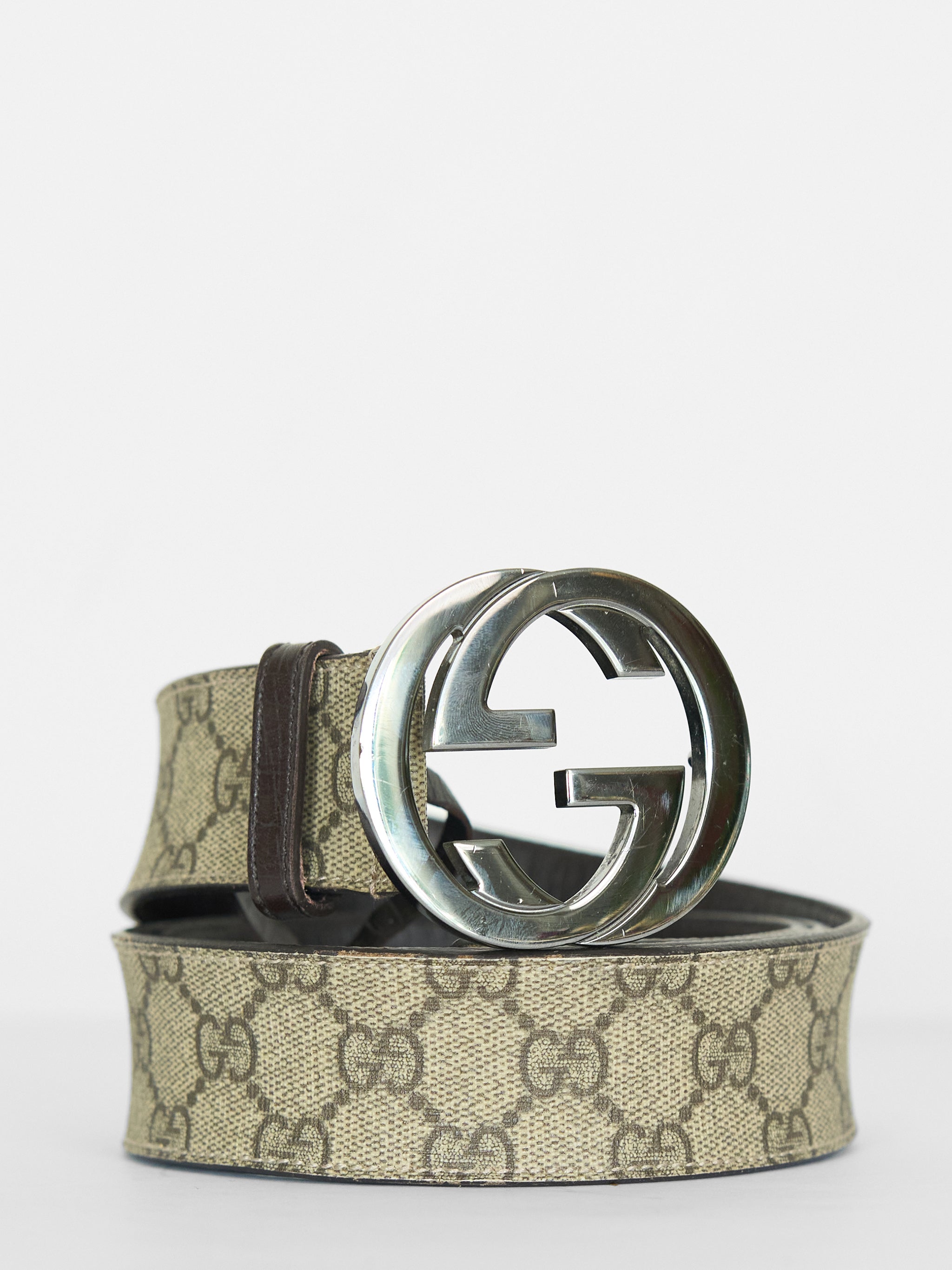 Gucci Belt Supreme Coated Canvas