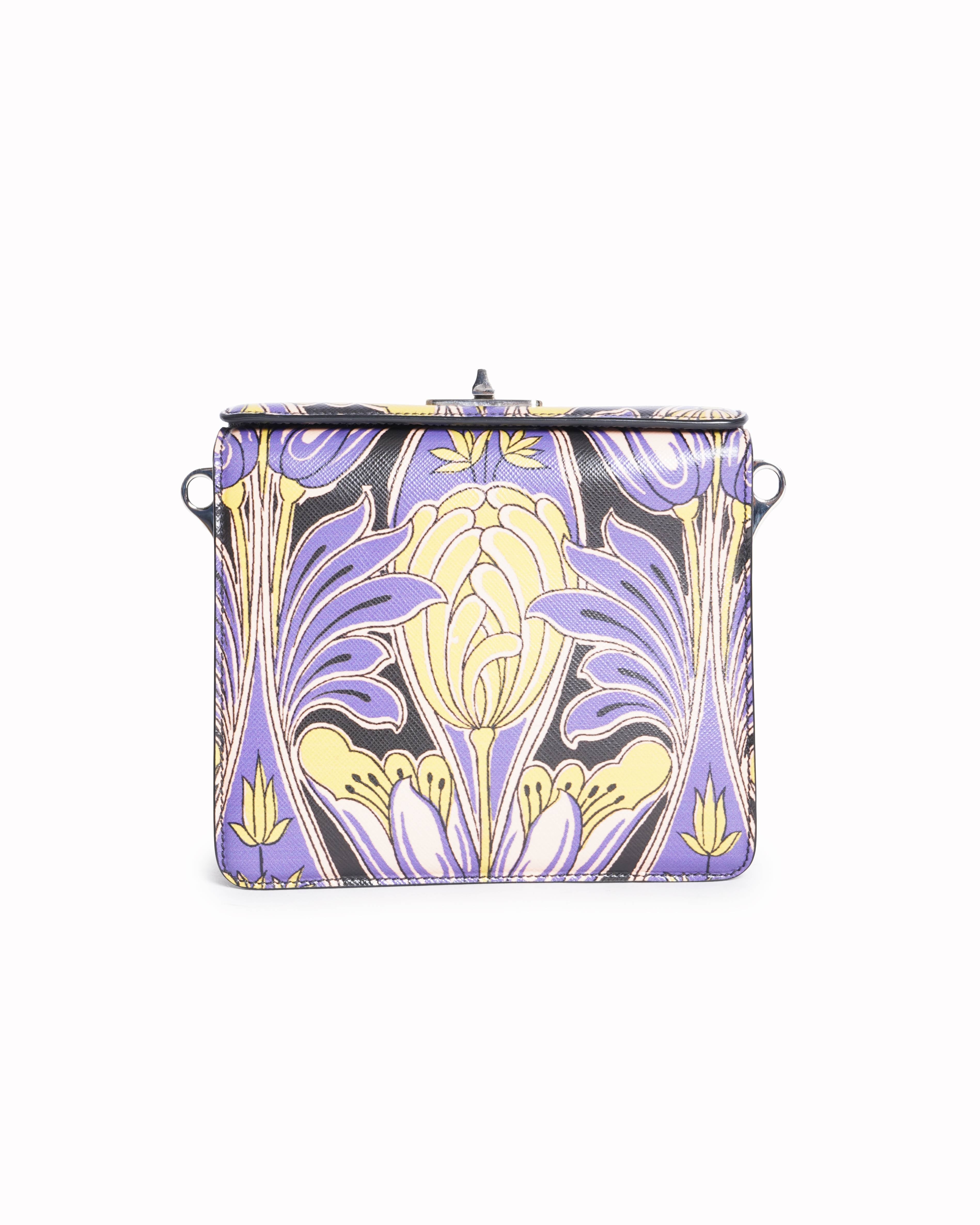 Prada Saffiano Stampato Mini Crossbody Bag