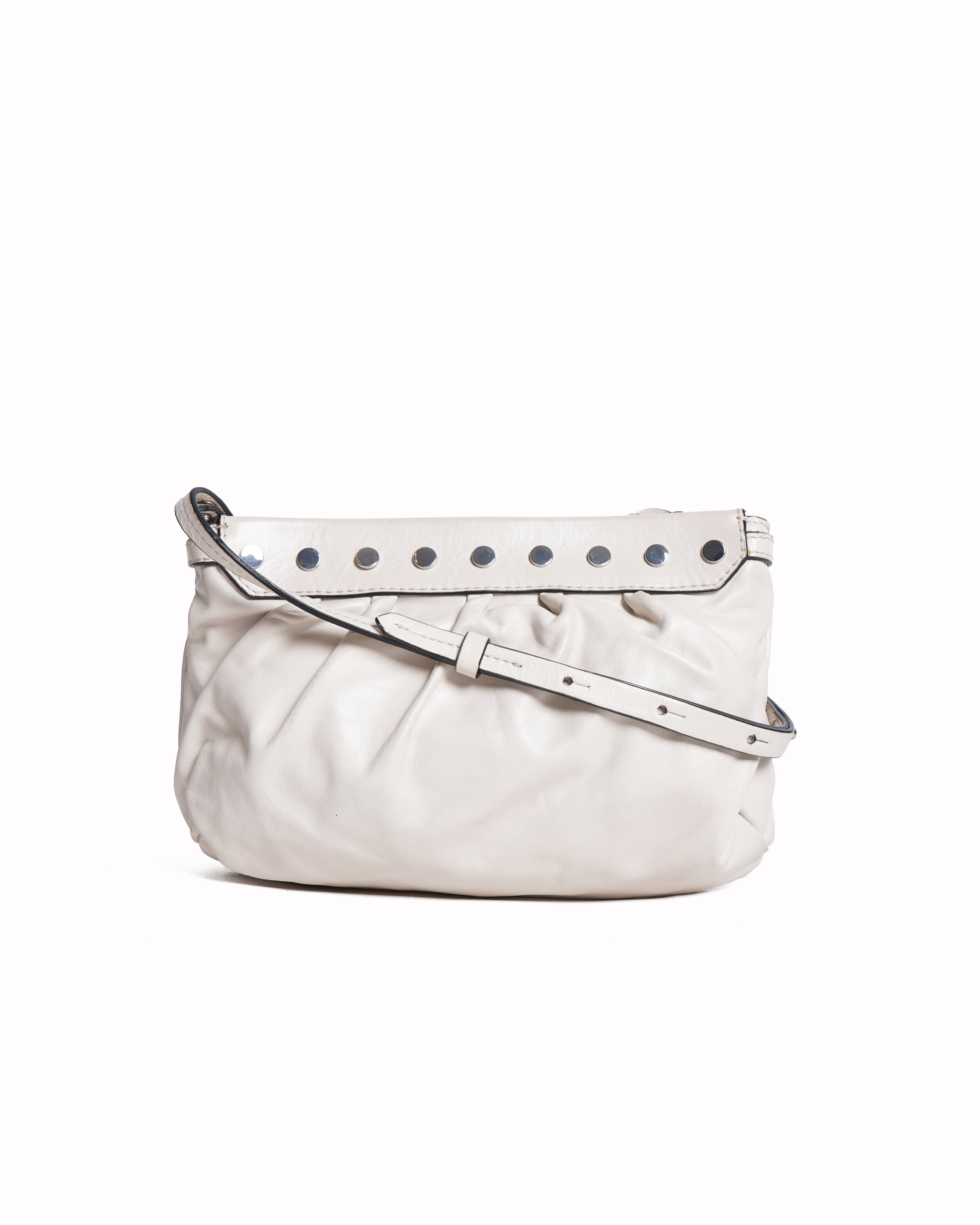 Isabel marant luz beige crossbody bag