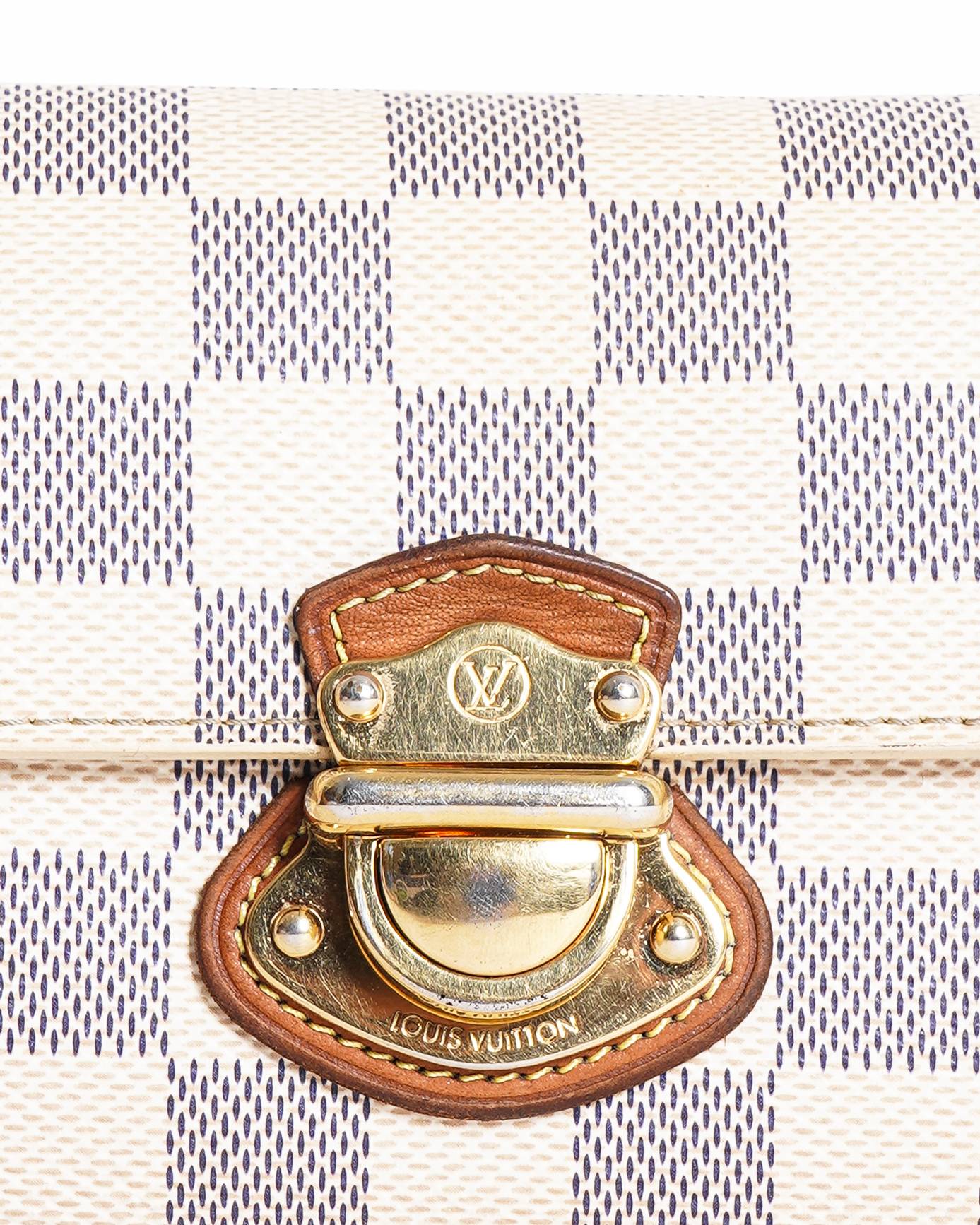 Louis Vuitton Damier Azur Canvas Joey Wallet