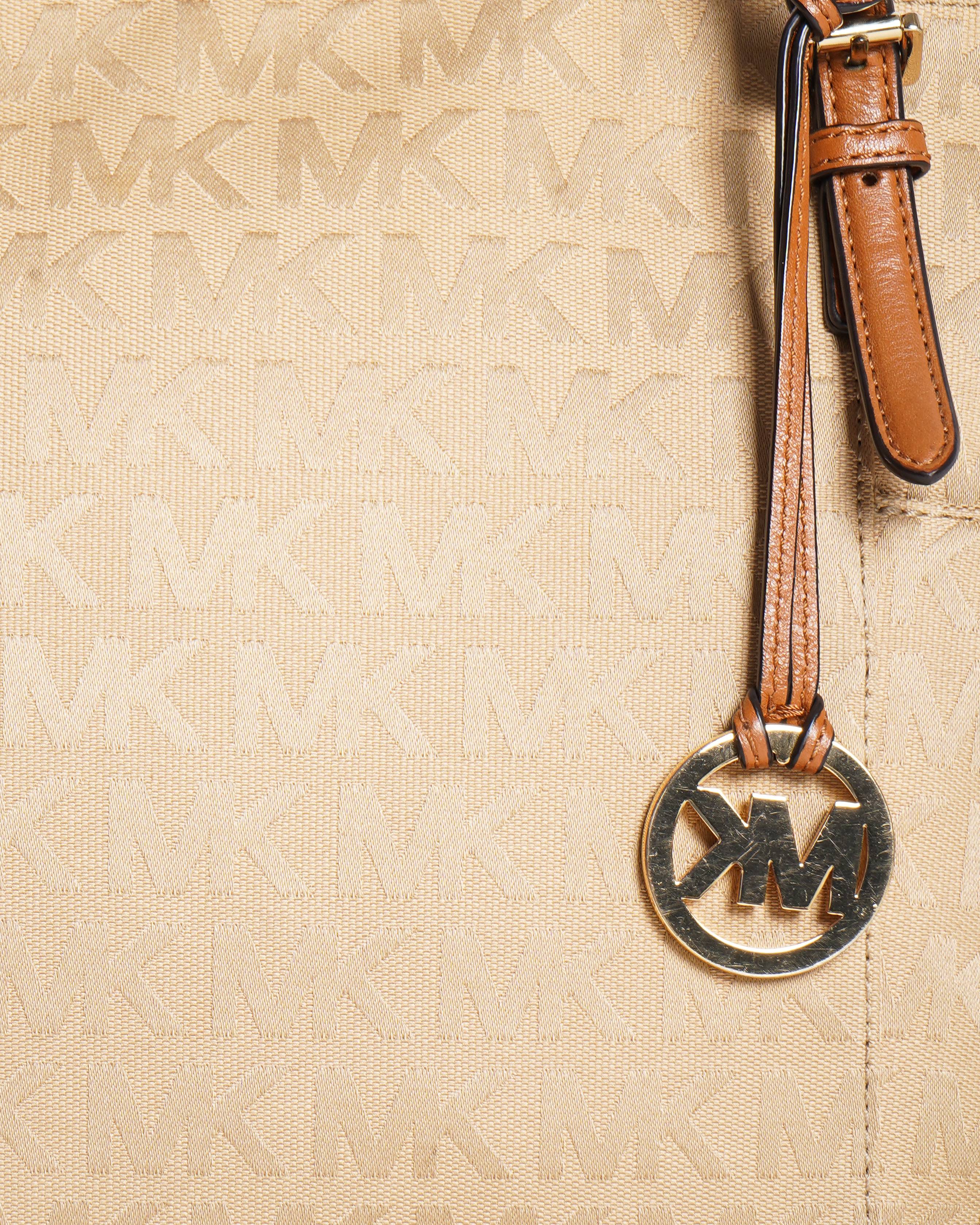 MICHAEL KORS
Jet Set Large Logo Top-Zip Tote Bag