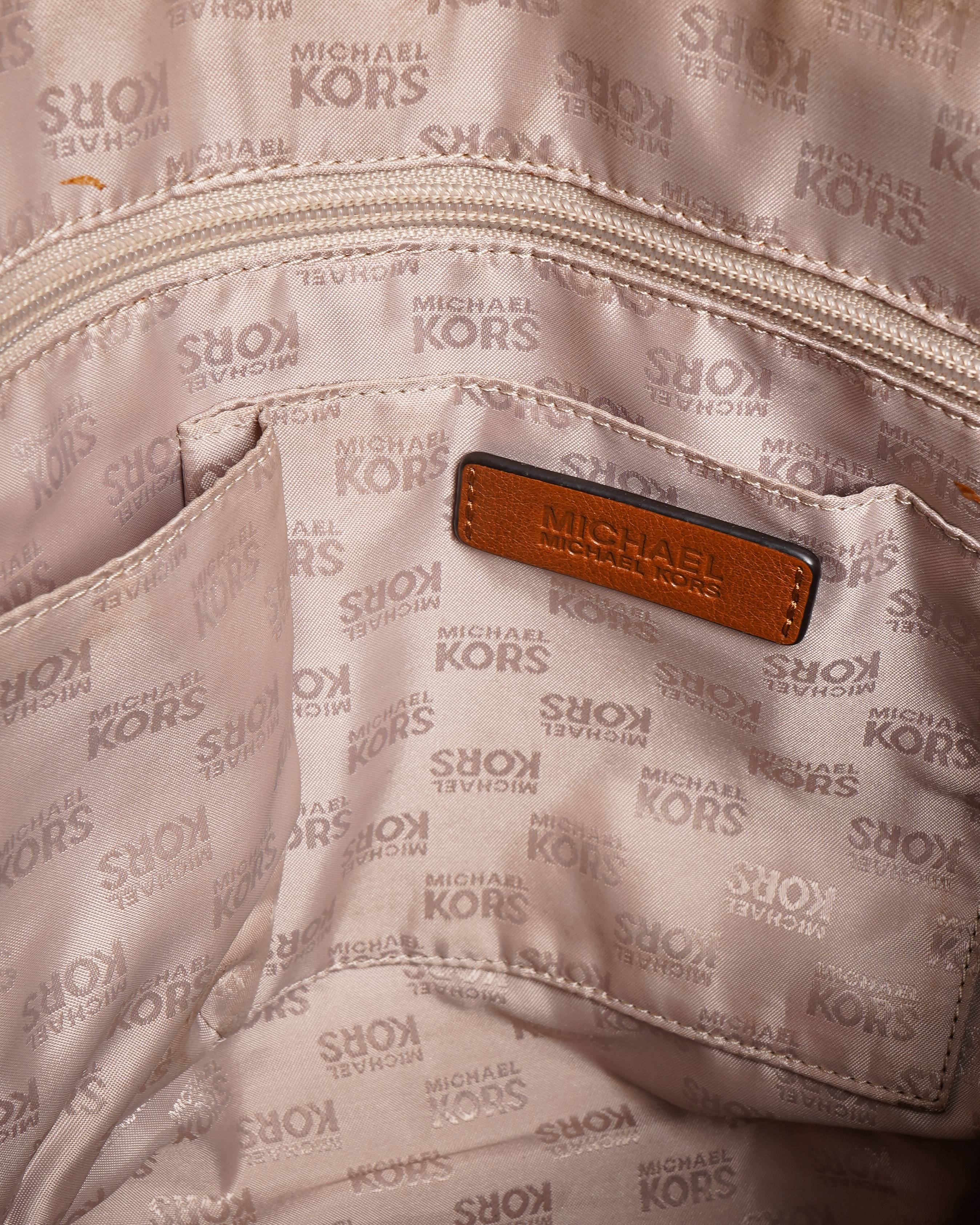 MICHAEL KORS
Jet Set Large Logo Top-Zip Tote Bag
