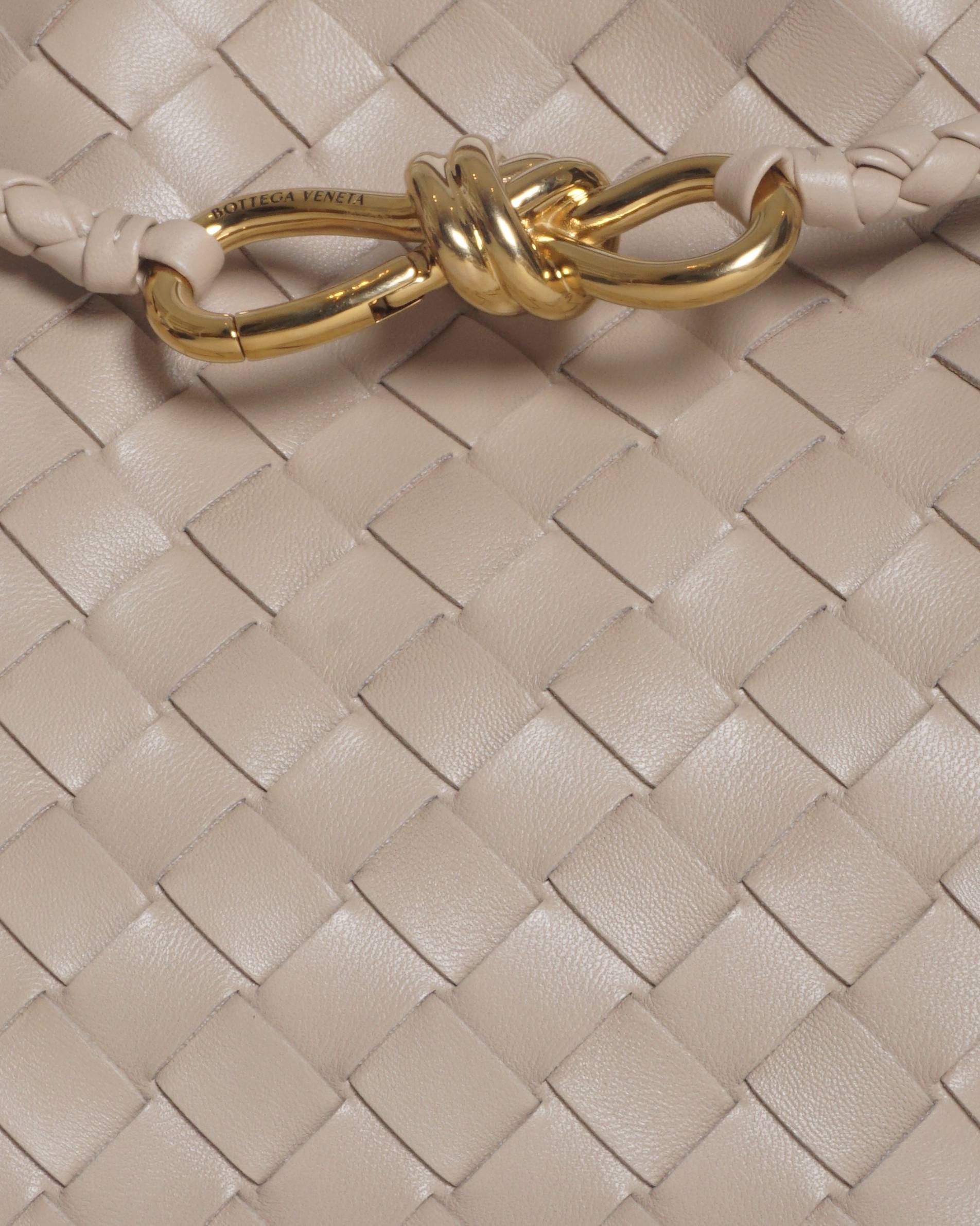 Bottega Veneta Andiamo Small Intrecciato Leather Tote Bag