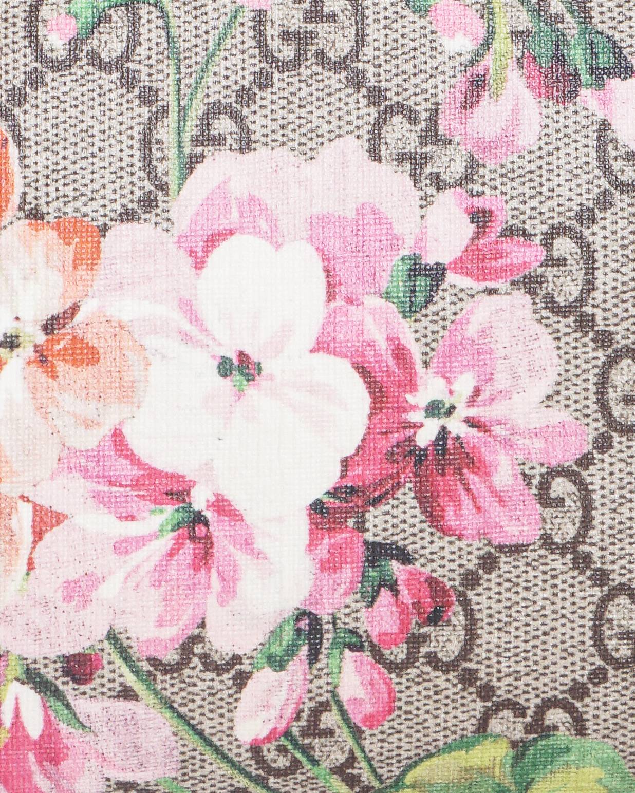 Gucci Small GG Supreme Blooms Boston Bag
