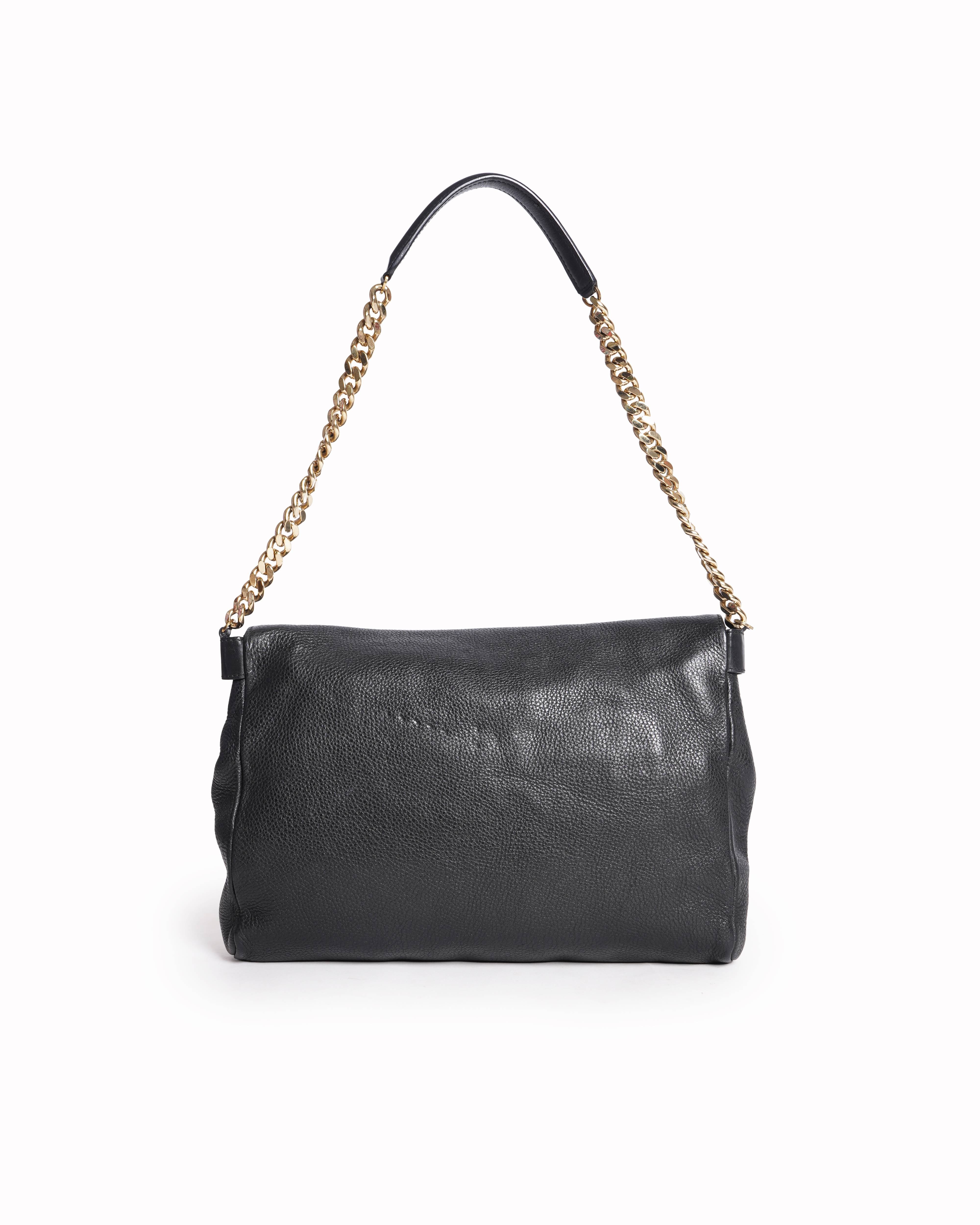 Jimmy Choo Shoulder Bag In Black