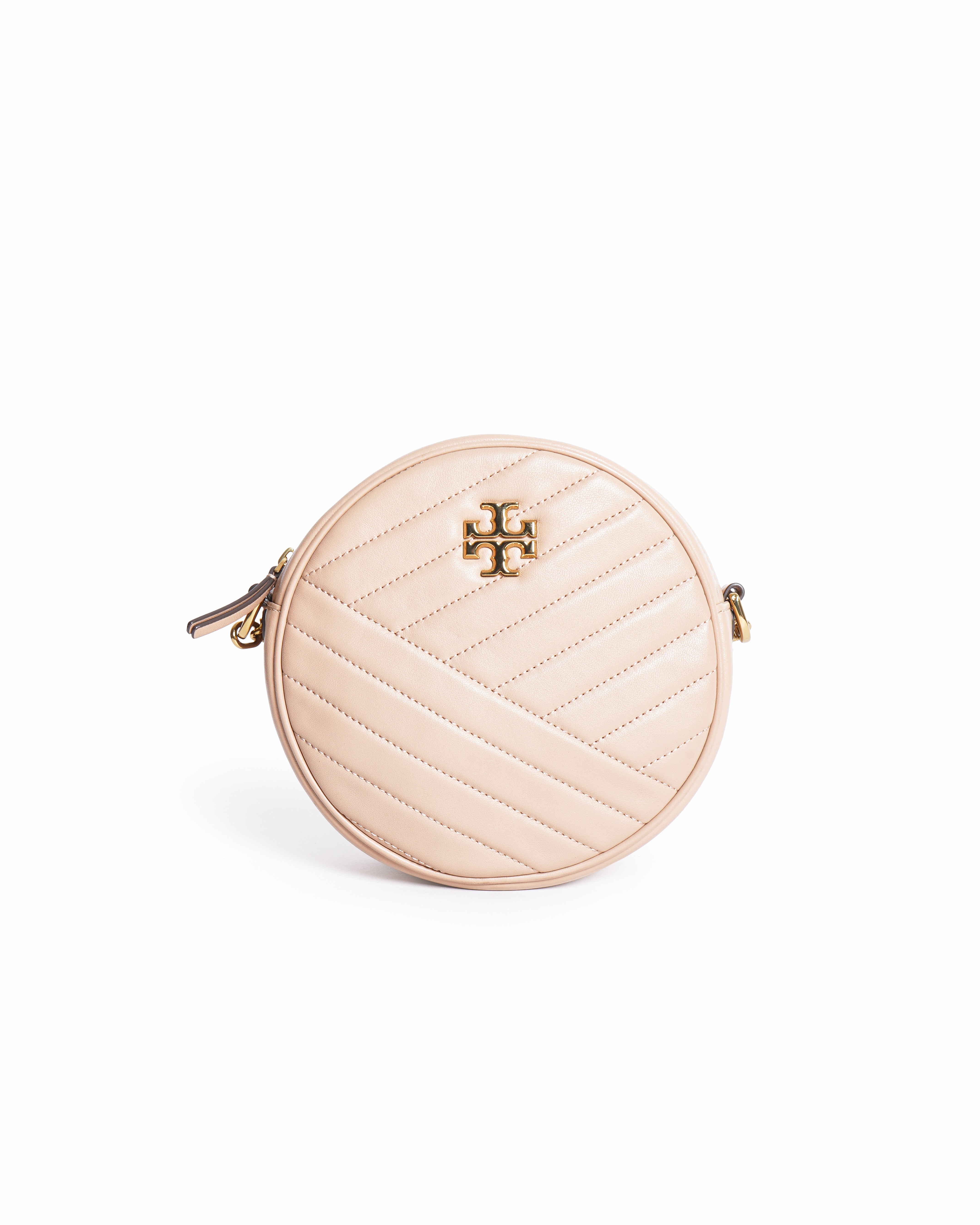 Tory burch kira chevron circle crossbody bag