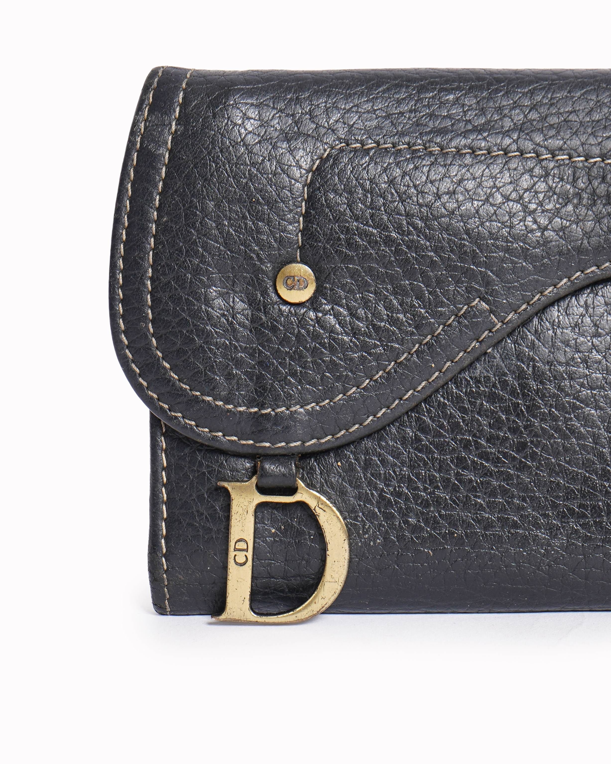 Christian Dior
Long Wallet Gaucho Leather