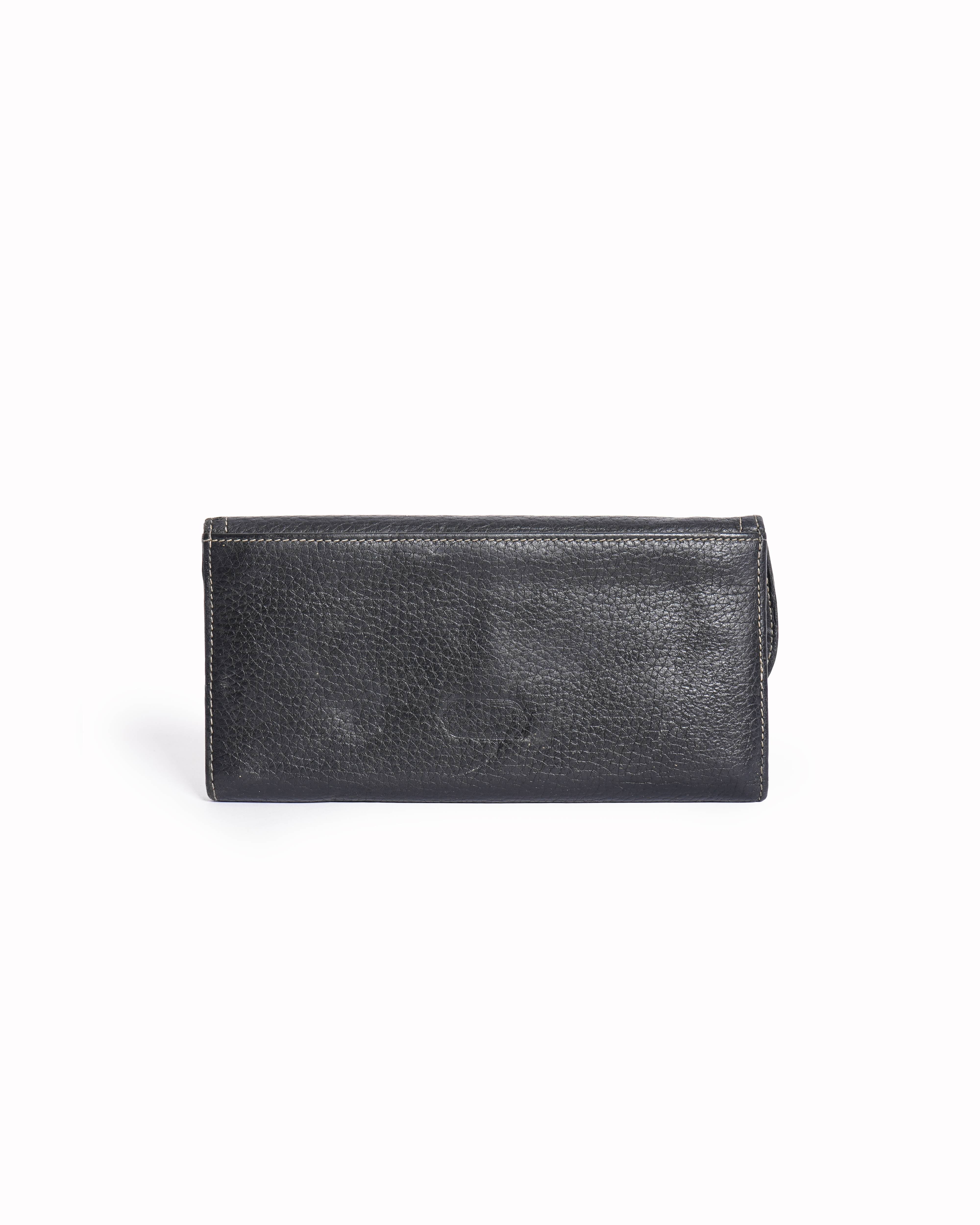 Christian Dior
Long Wallet Gaucho Leather