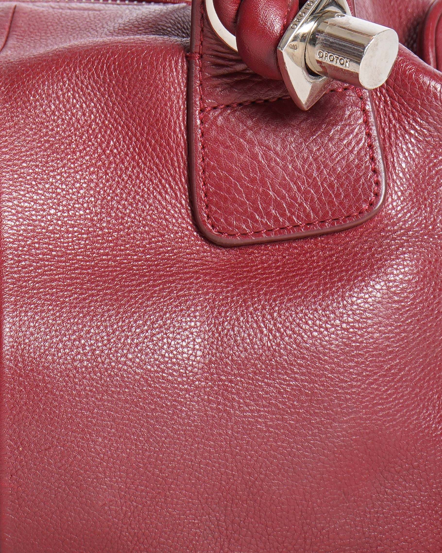 Oroton Red Shoulder Bag