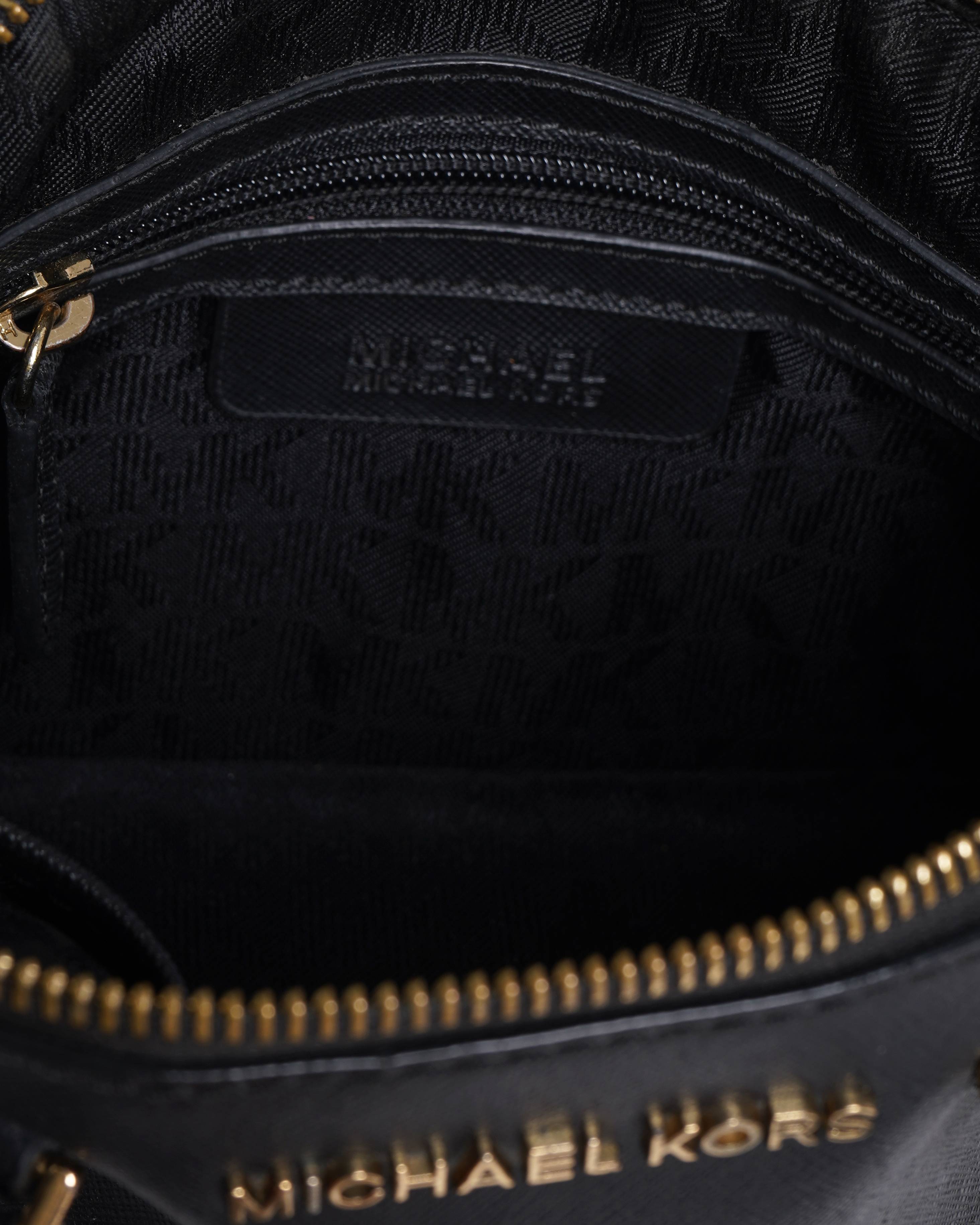 Michael Kors Jet Set Travel Small Logo Dome Crossbody Bag