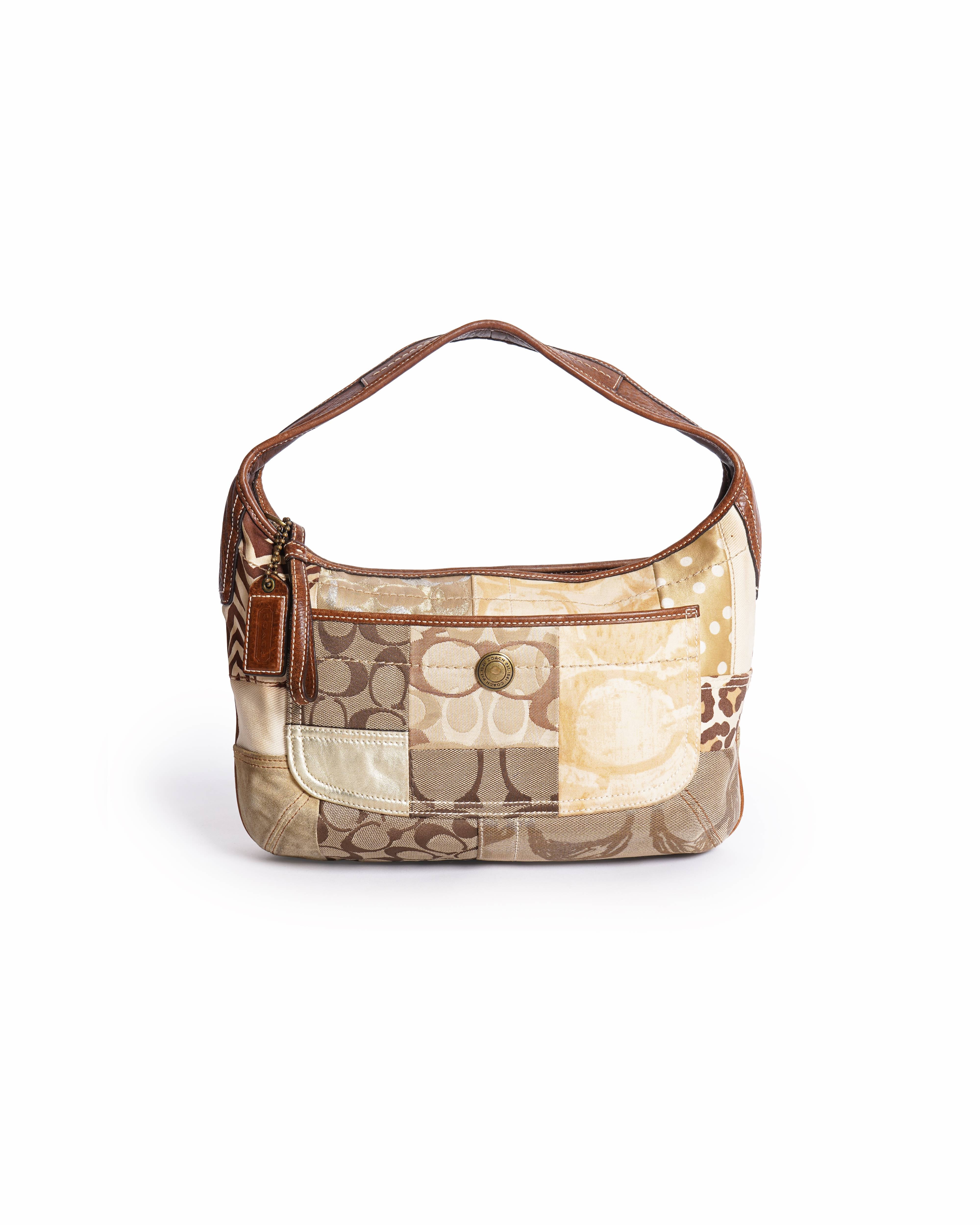 Coach
Signature Sufflette Ergo Patchwork Shoulder Bag