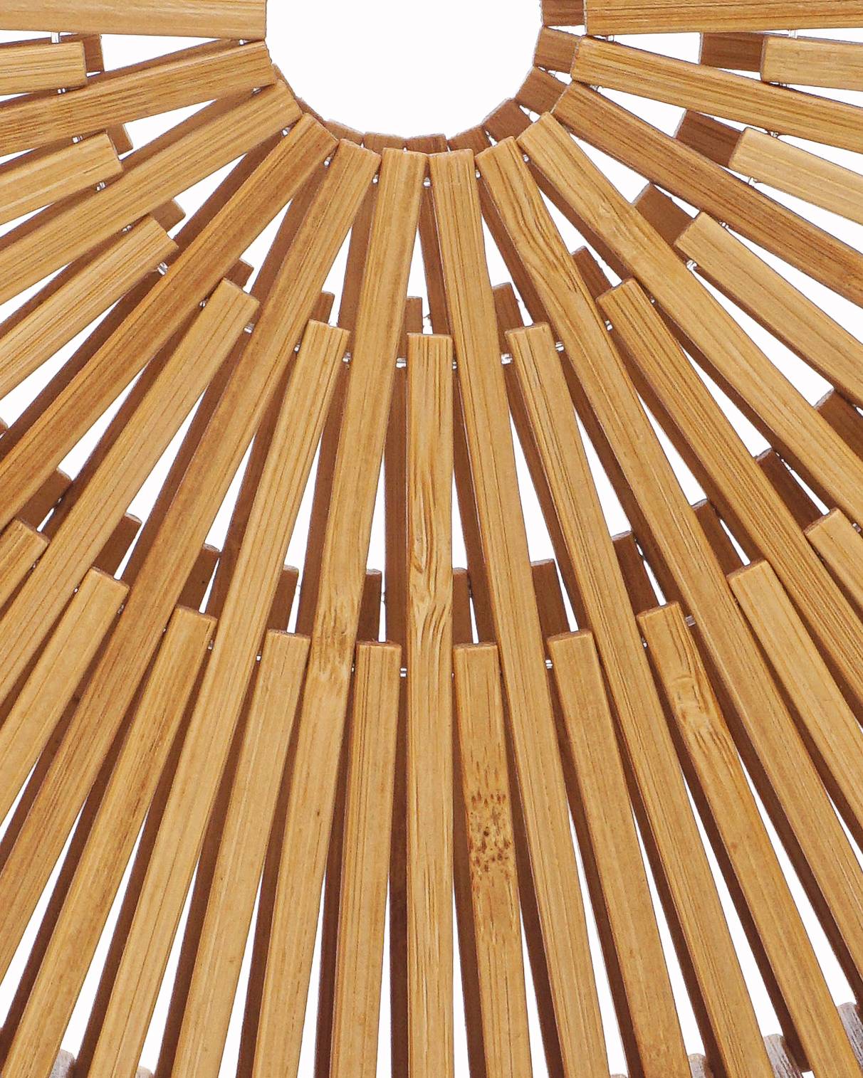 Cult Gaia Natural Bamboo Ark Top Handle Bag