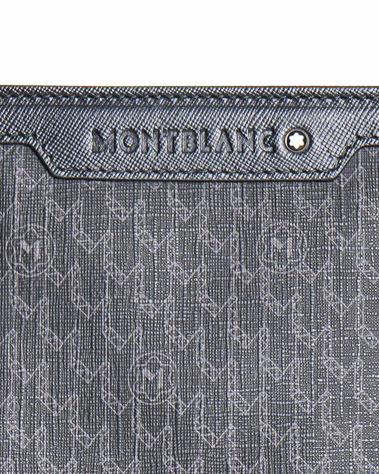 Montblanc Nightflight Signature Pattern Coated Canvas Tote Bag