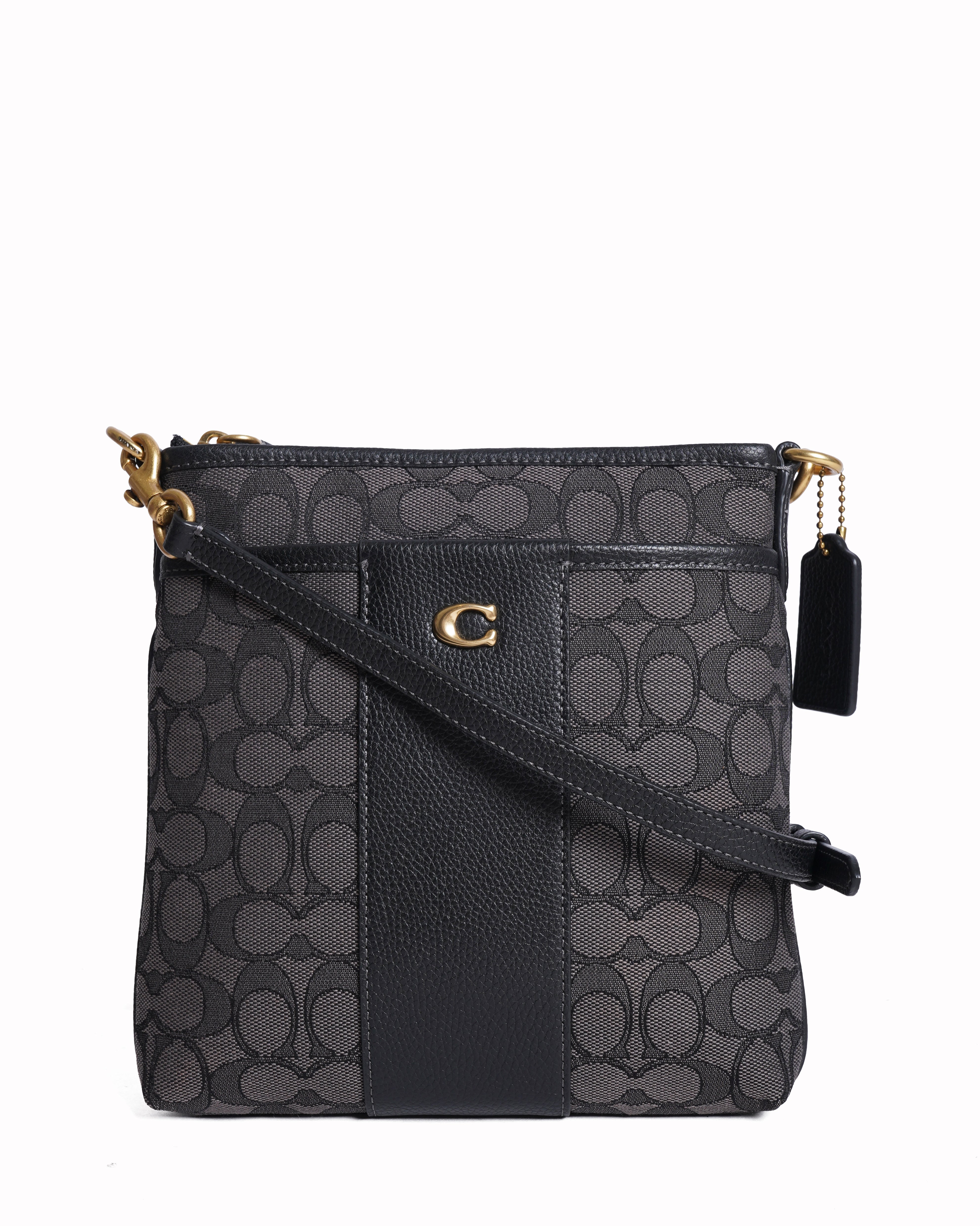 Coach Monogram Messenger Crossbody Bag