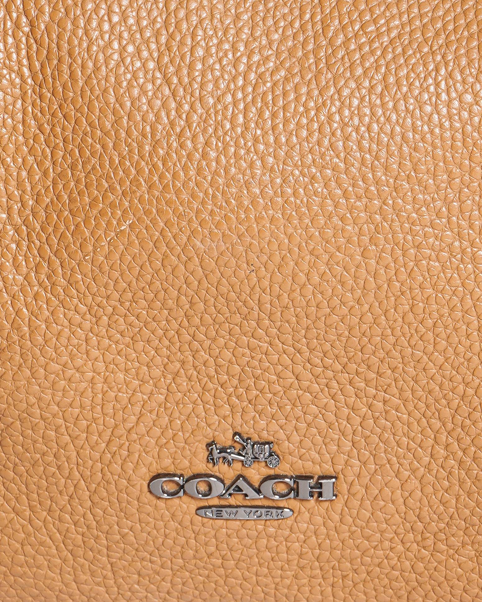 Coach Edie Shoulder Bag in Pebbled Leather and Suede