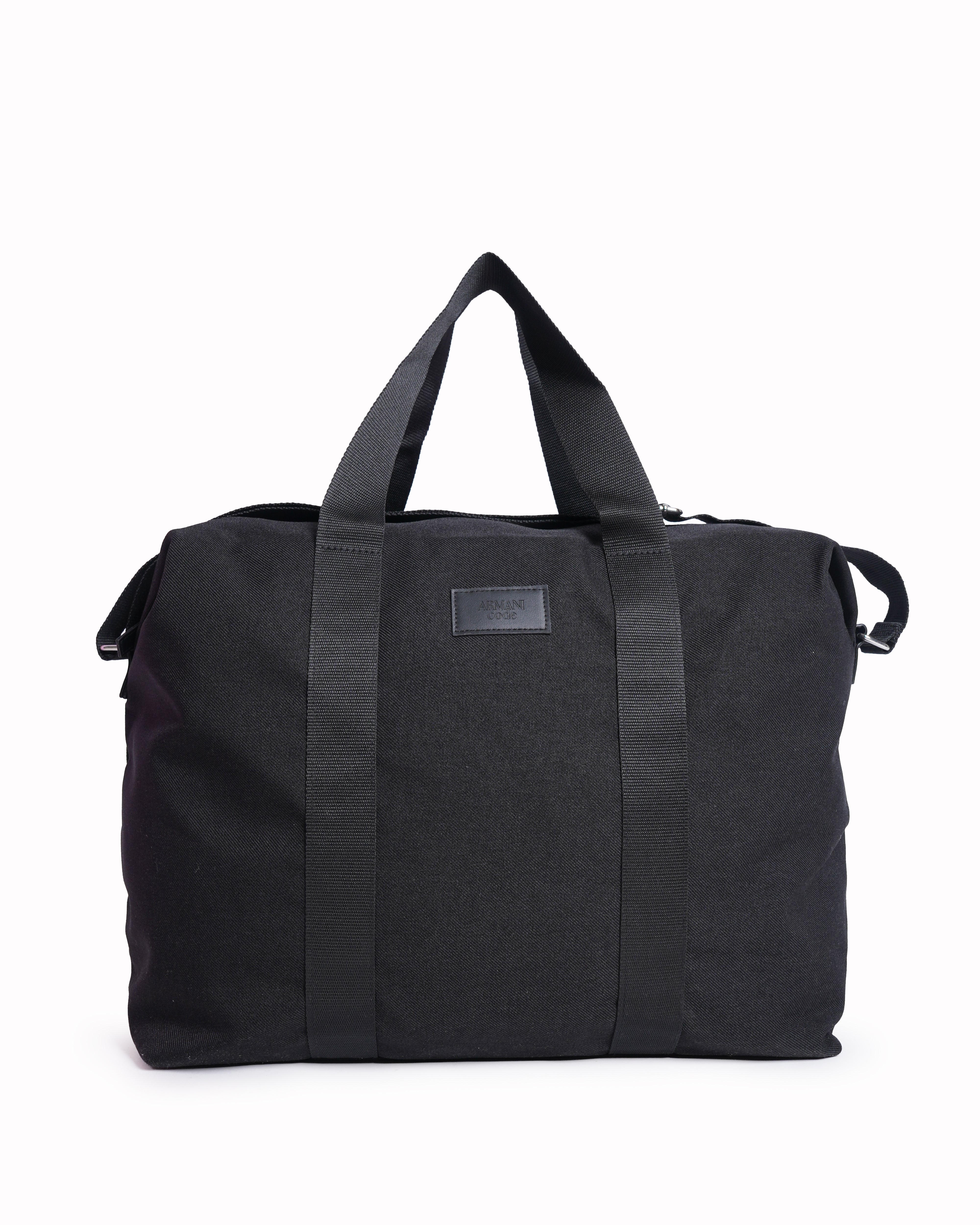 New Giorgio Armani Canvas & Nylon Traveller Bag