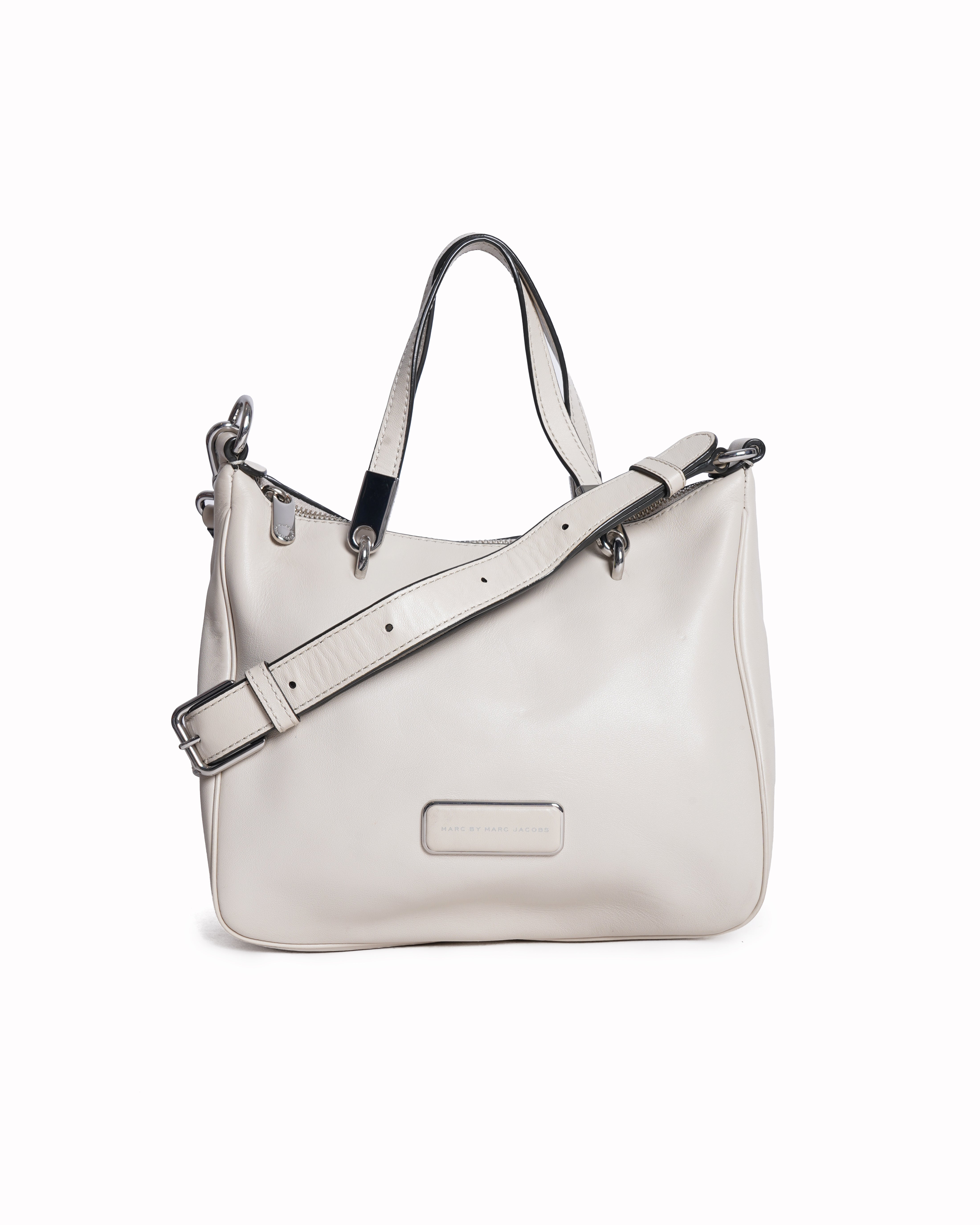 New Marc jacobs white leather shoulder bag