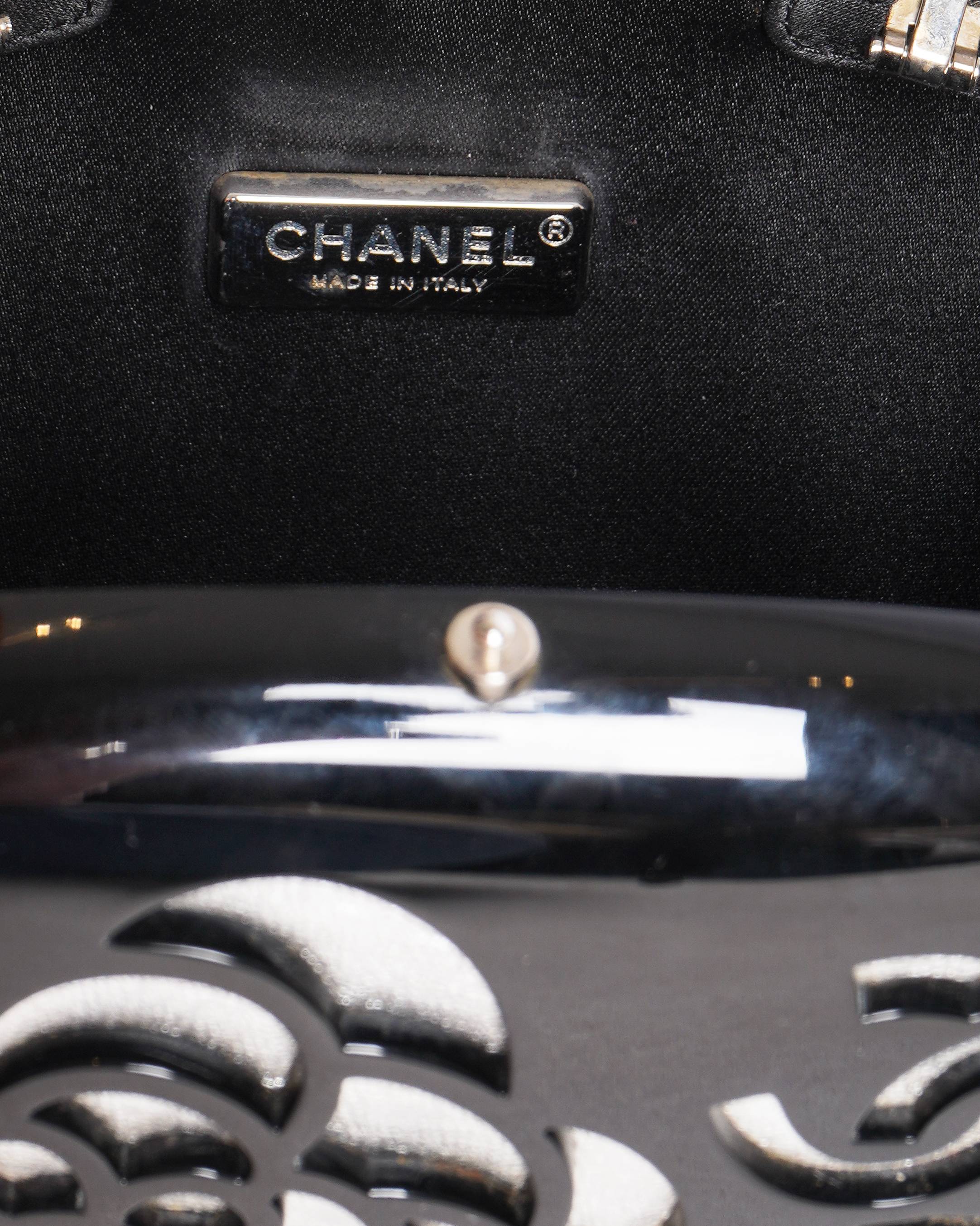 Chanel Camellia Minaudière Collectors Clutch Bag