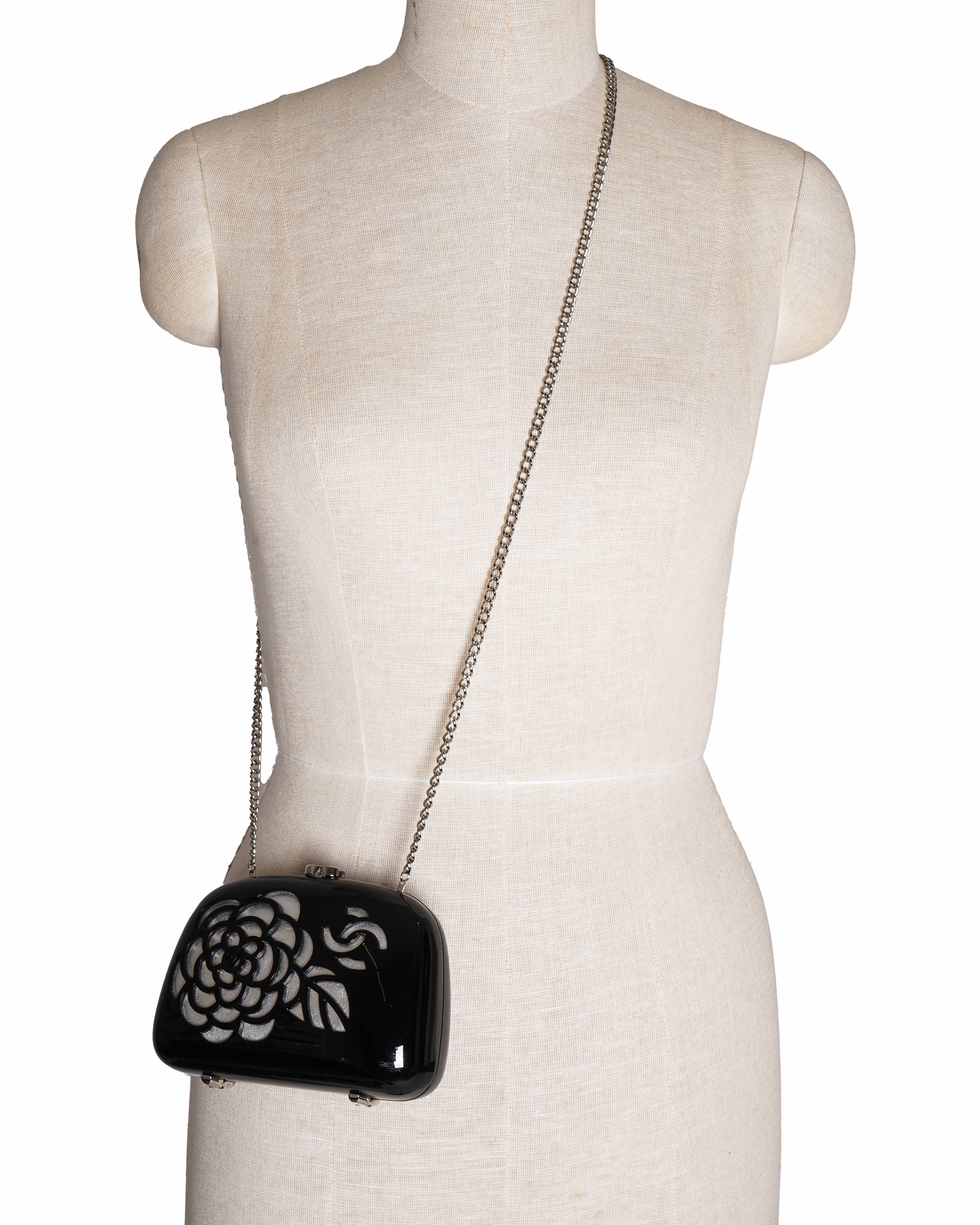 Chanel Camellia Minaudière Collectors Clutch Bag