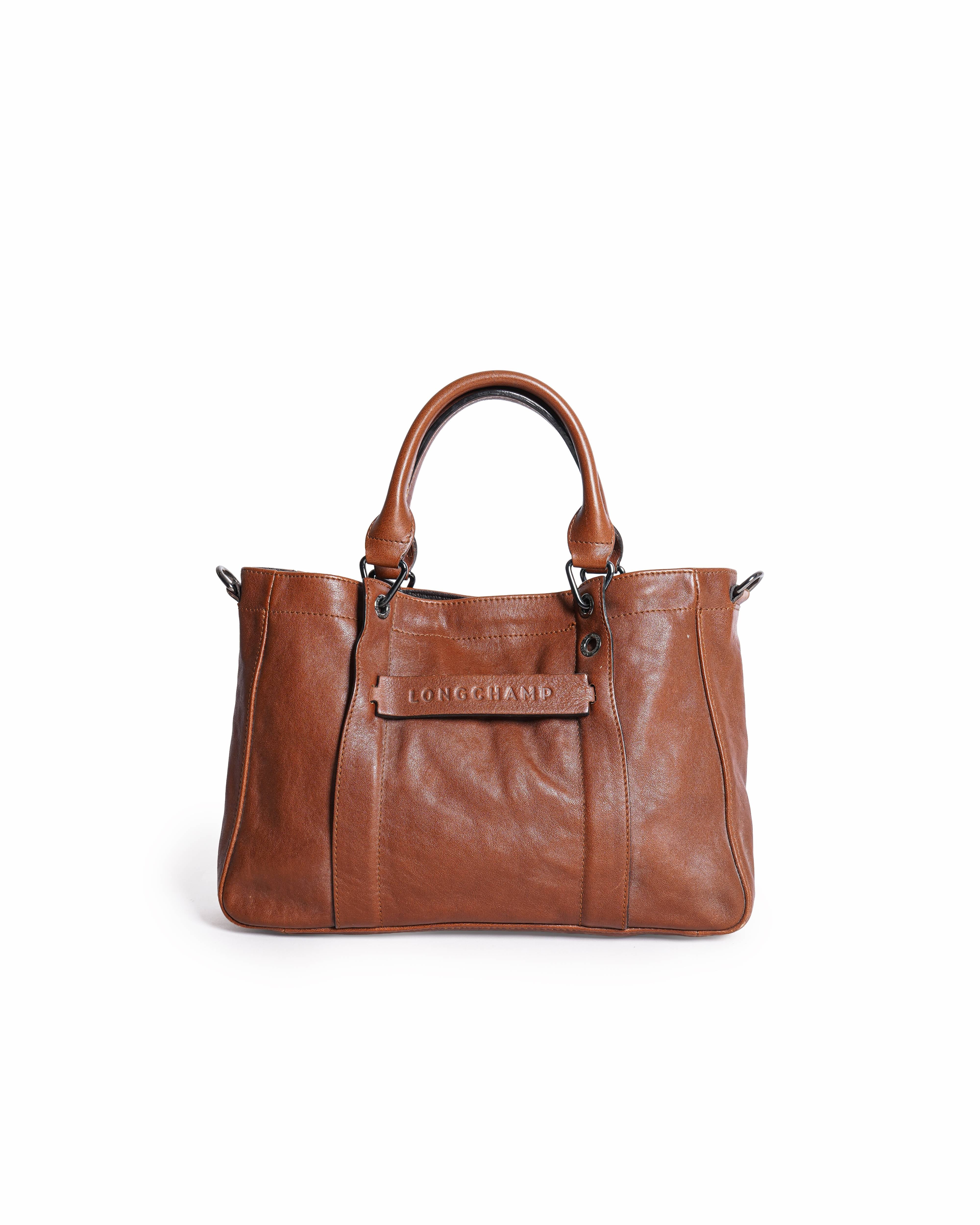 Longchamp 3D leather crossbody bag