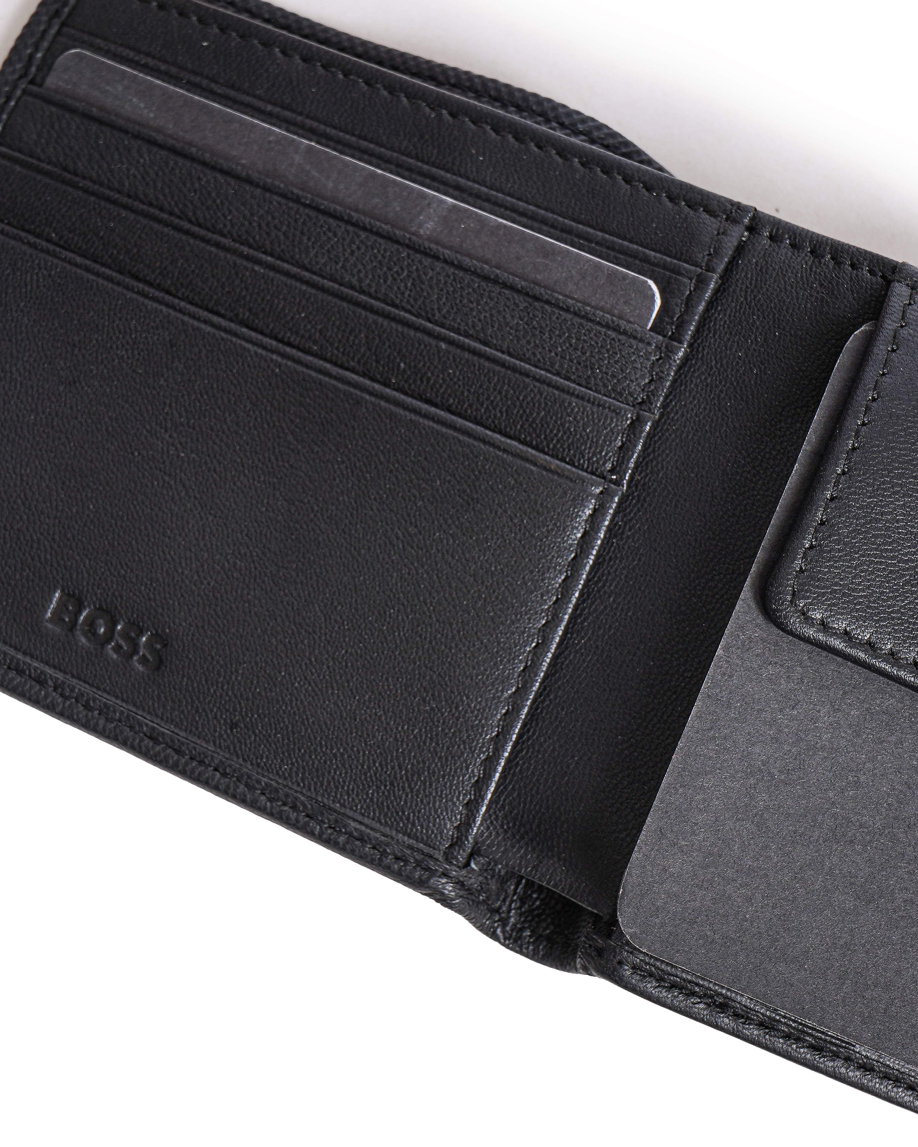 BOSS Black Cullen Signature Logo Billfold Wallet