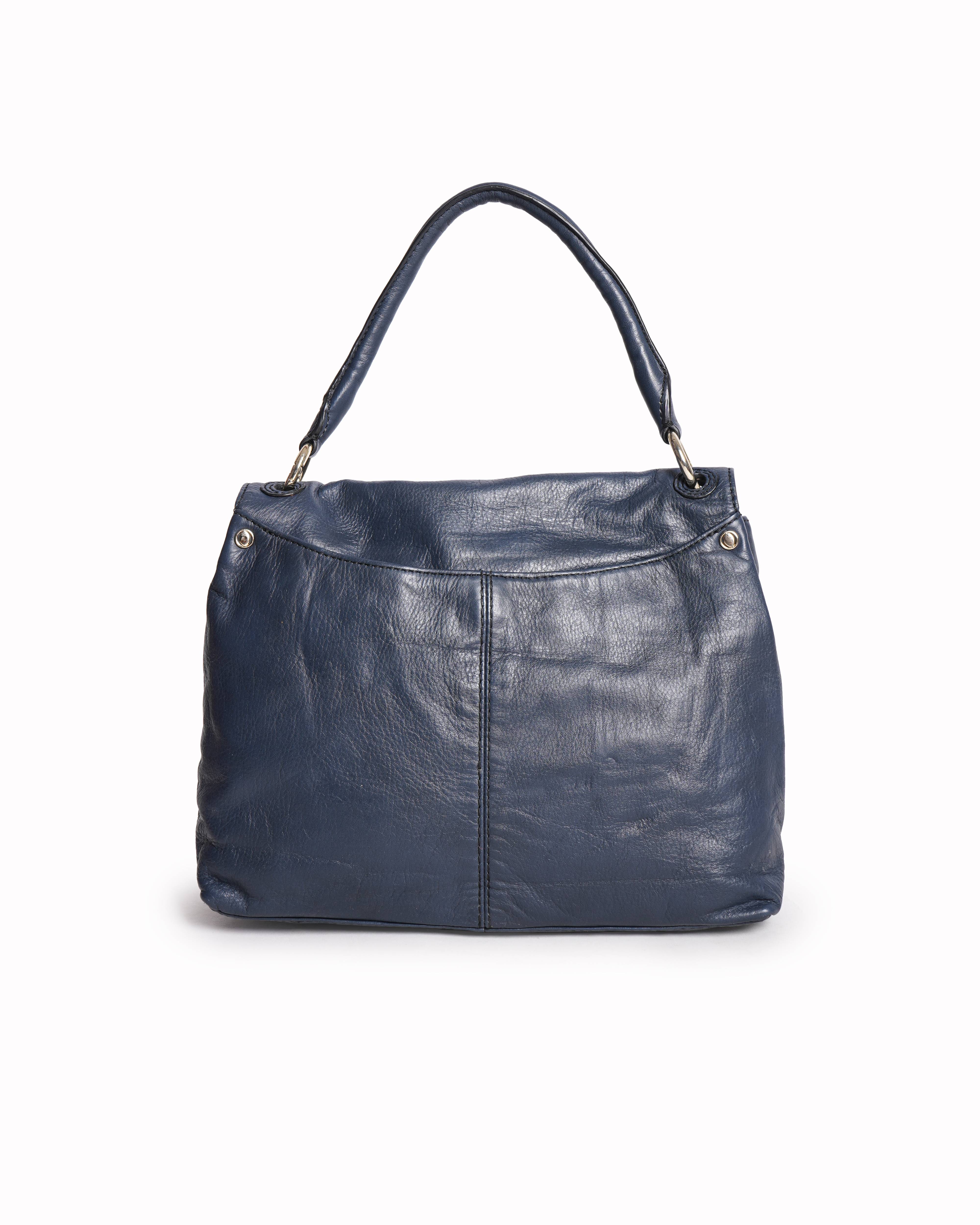 Oroton Blue Leather handbag