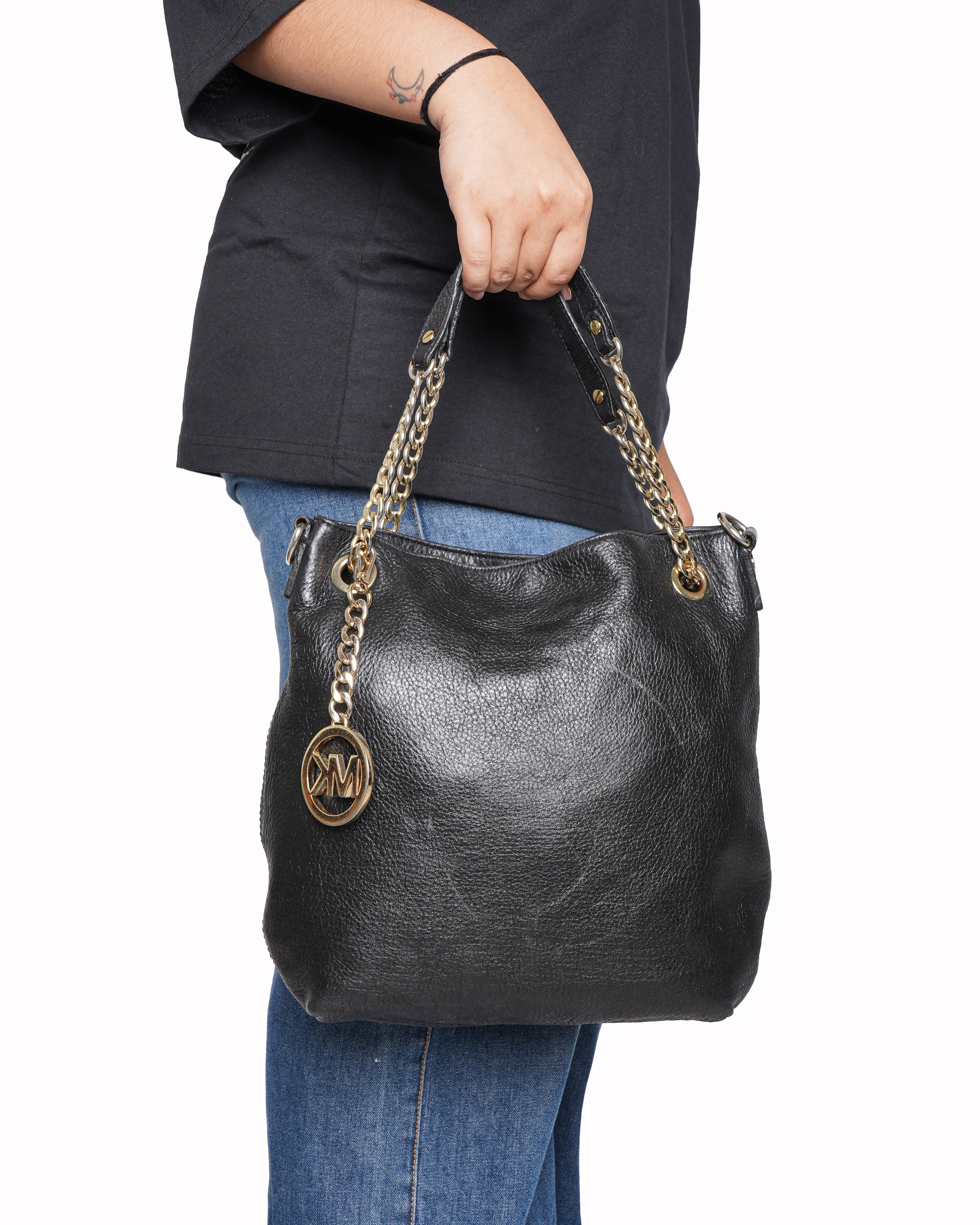 Michael Kors Small Shoulder Bag In Black