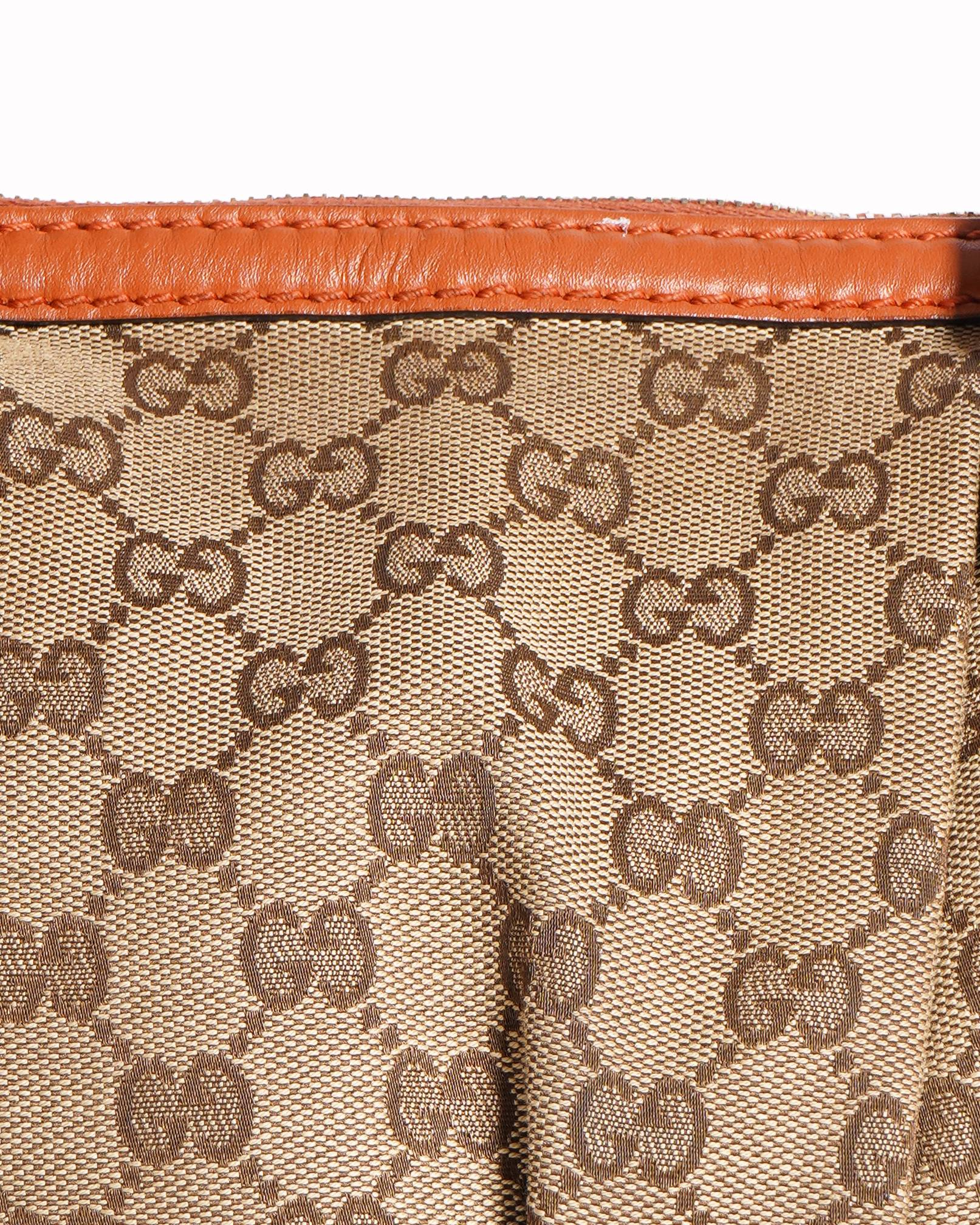 Gucci sukey top handle gg canvas satchel