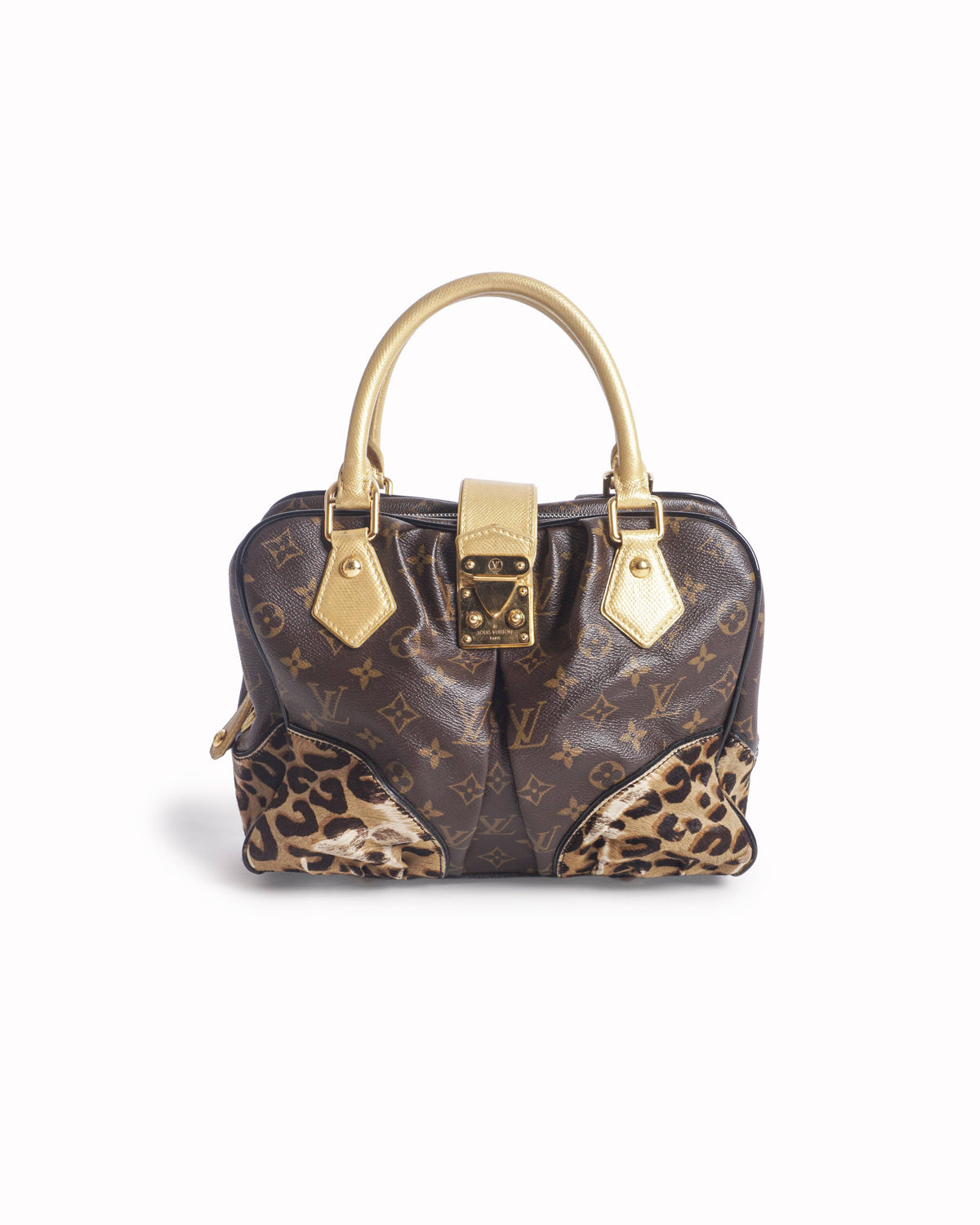 Louis Vuitton Monogram Leopard Steamer PM Bag