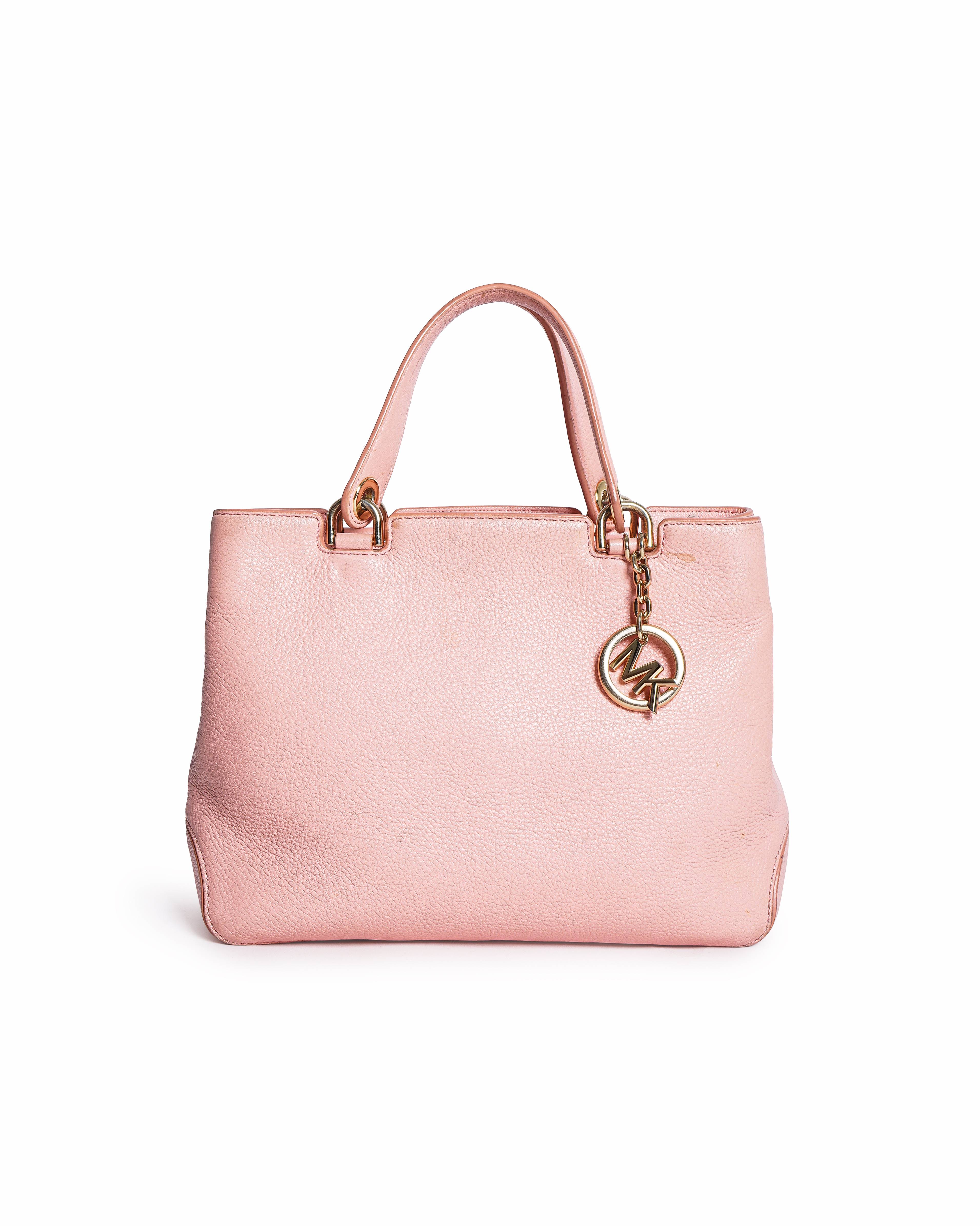 Michael Kors Anabelle Leather Top Handle Bag