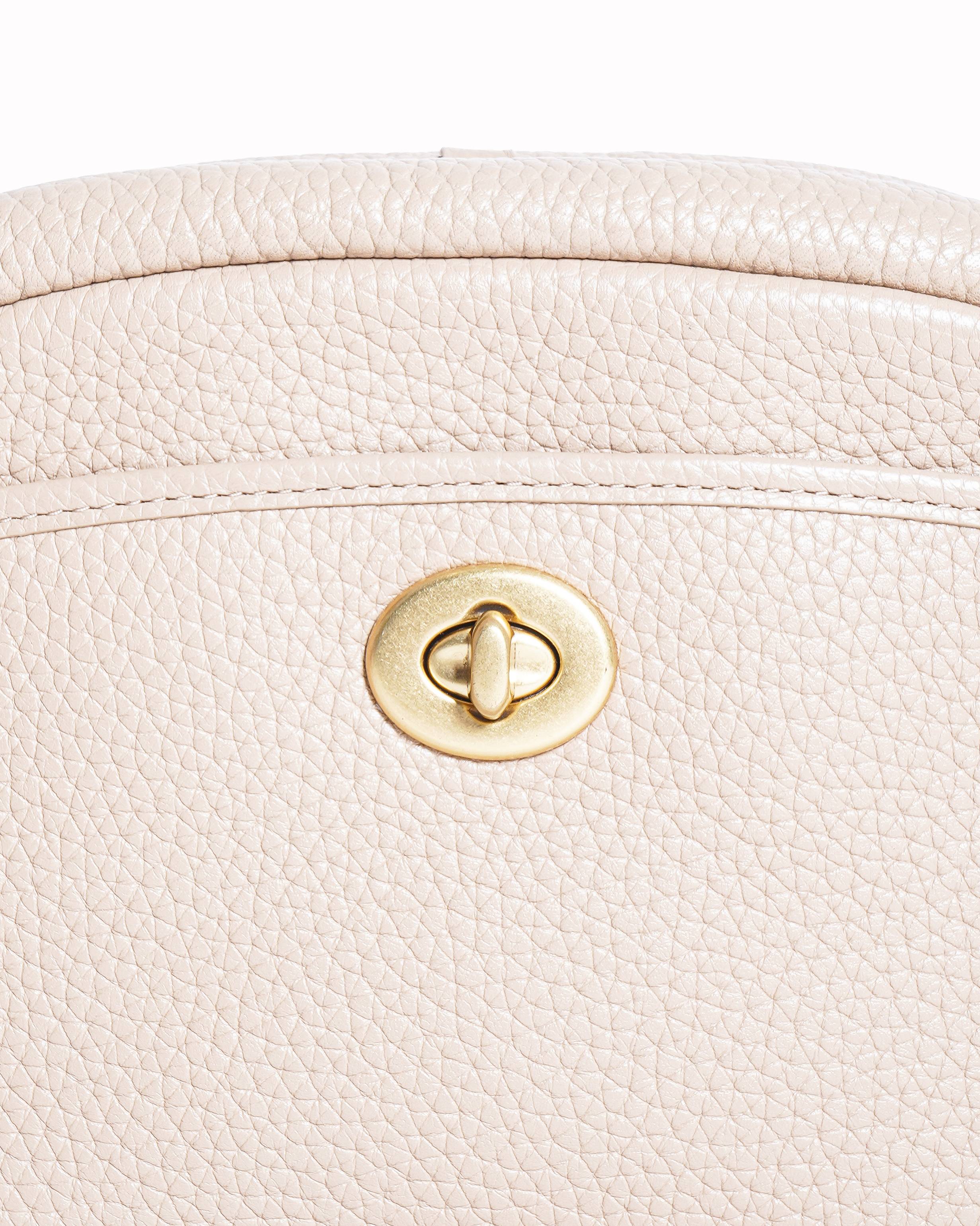 Coach Camera Crossbody Bag in Beige