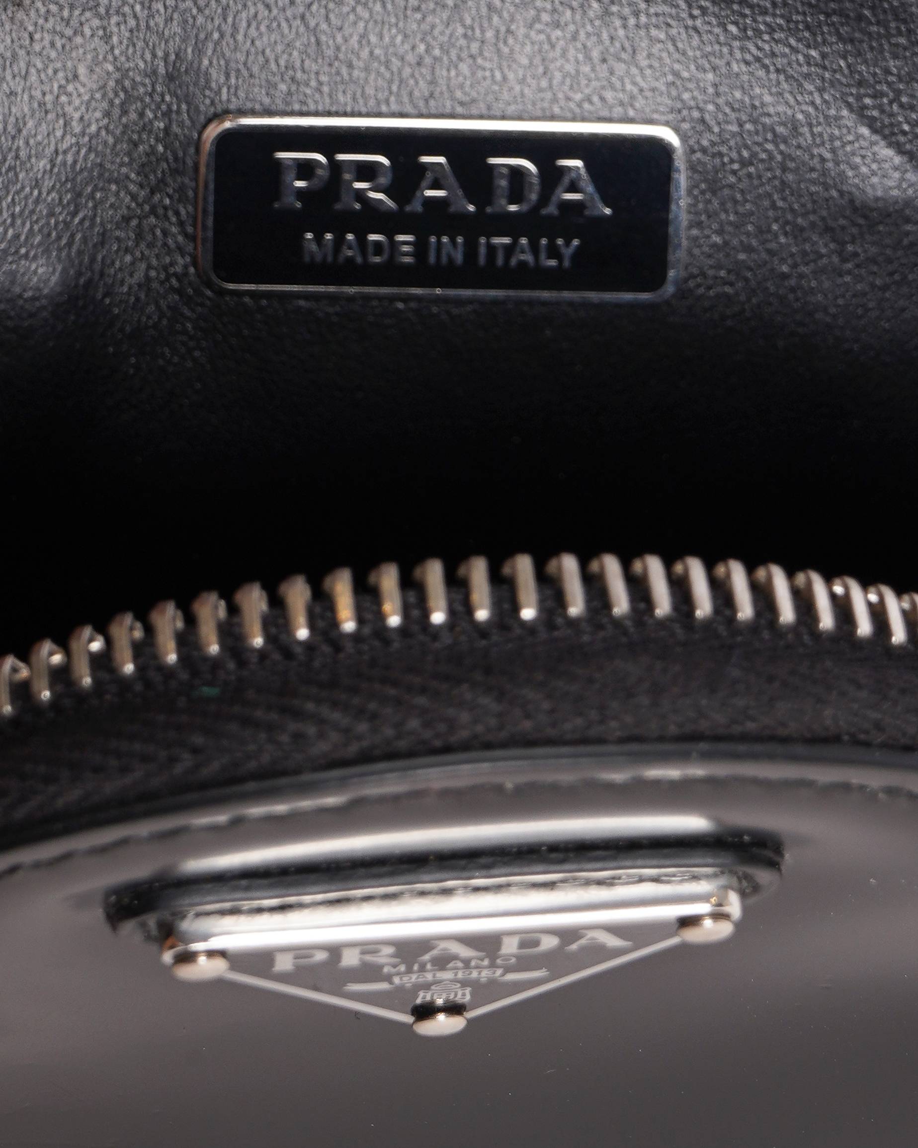 Prada Mini Zipper Crossbody Bag