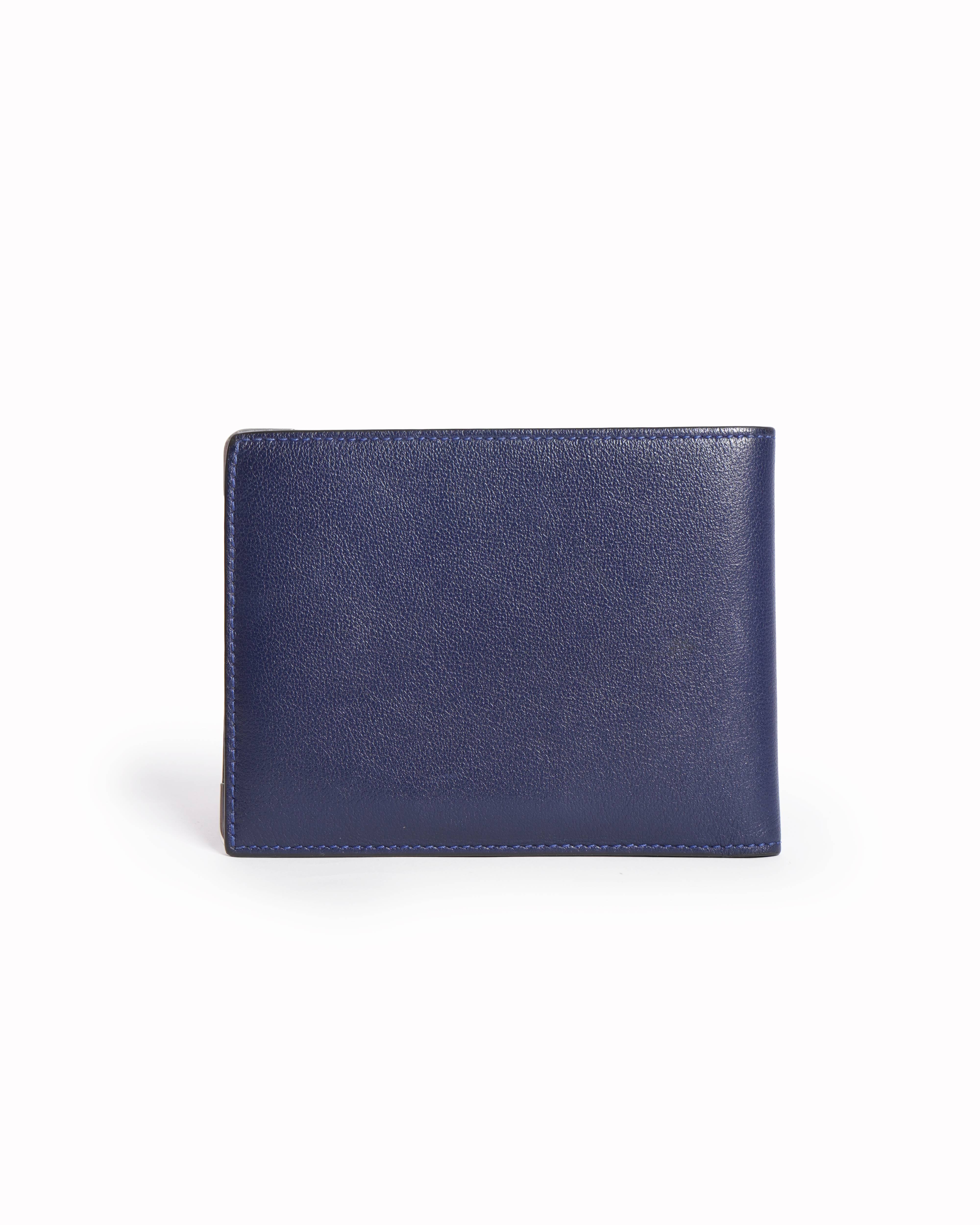Cartier Men's Wallet In Navy Blue