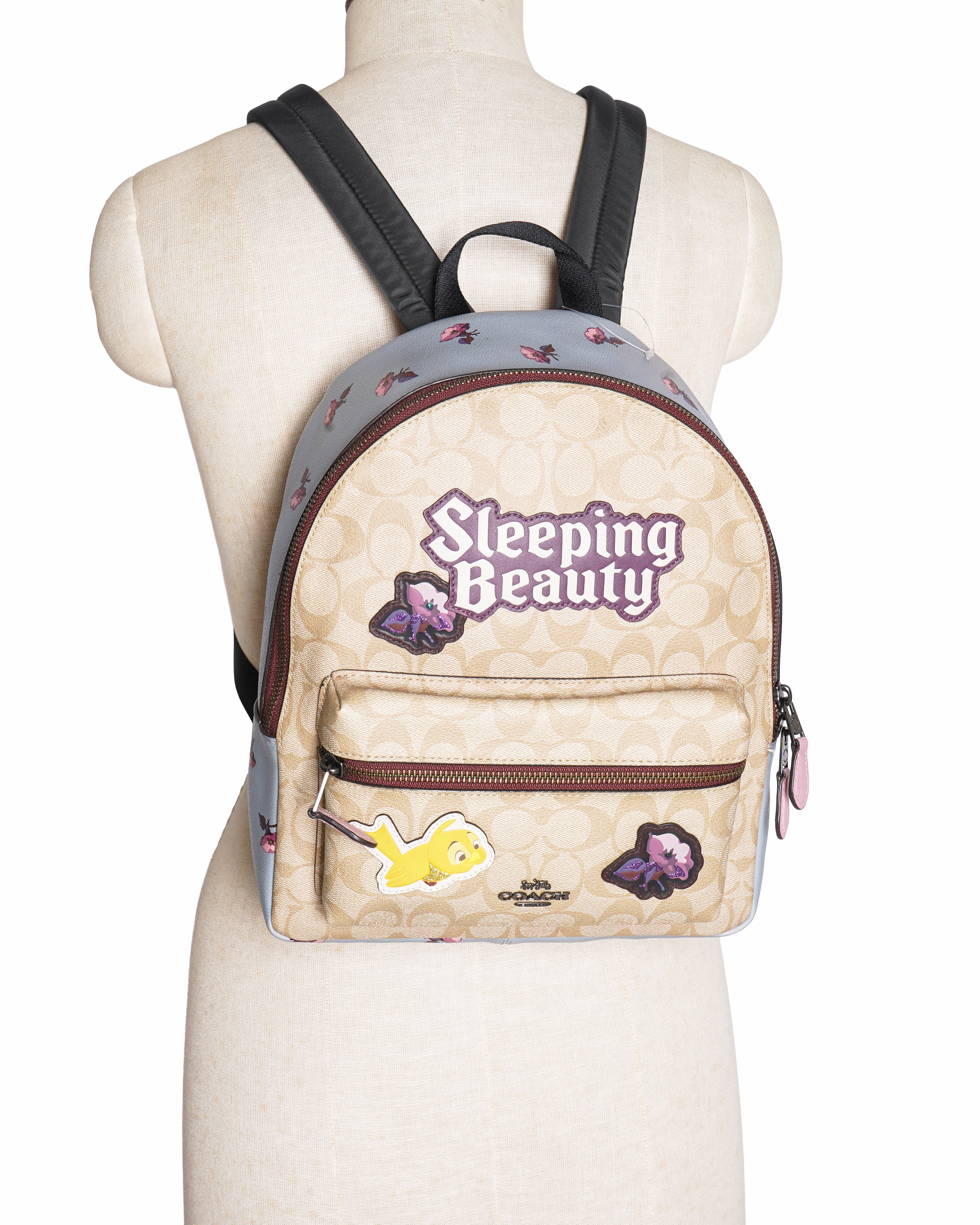 Coach x Disney Monogram Canvas Backpack