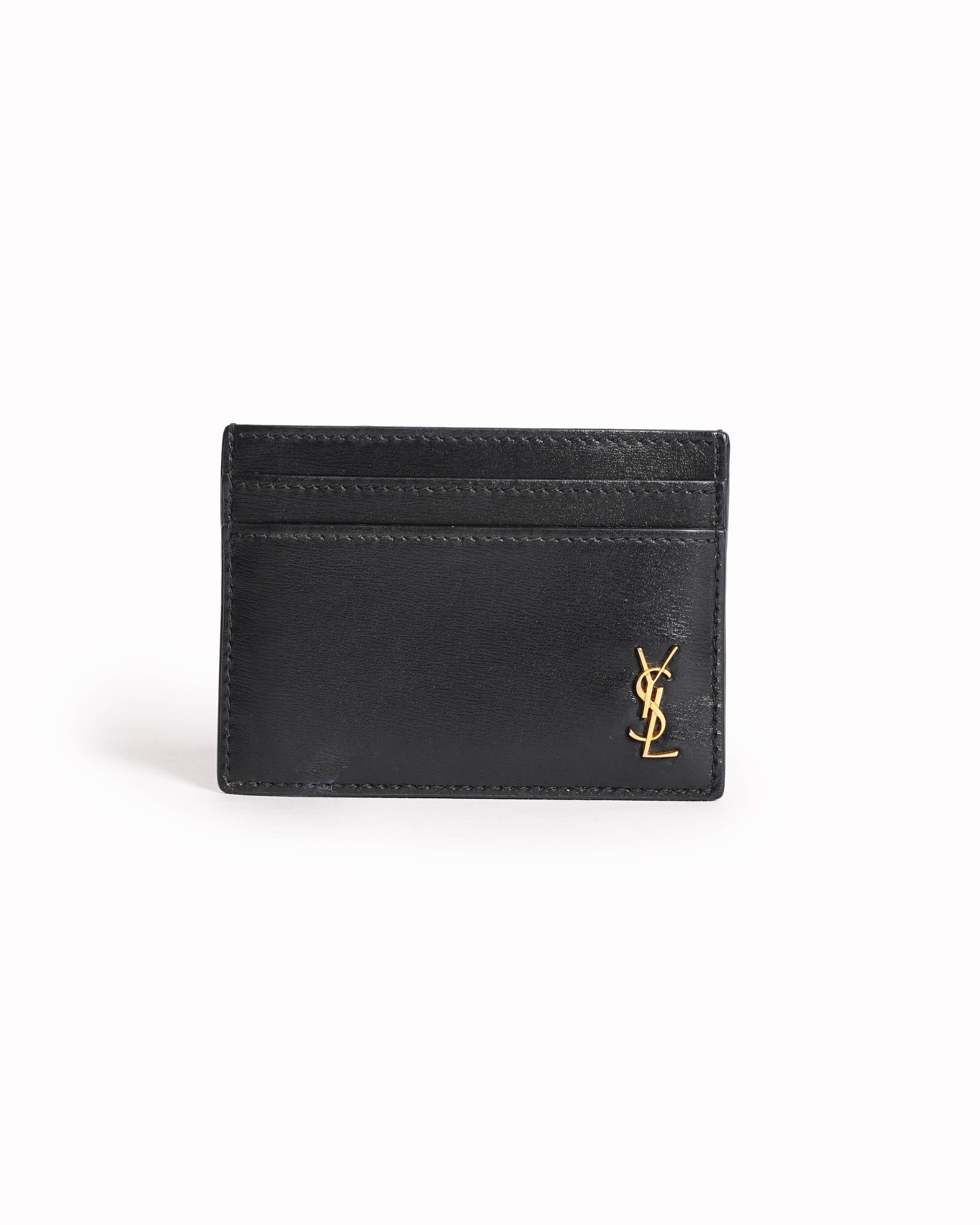 Saint Laurent Women's Card Holder In Black