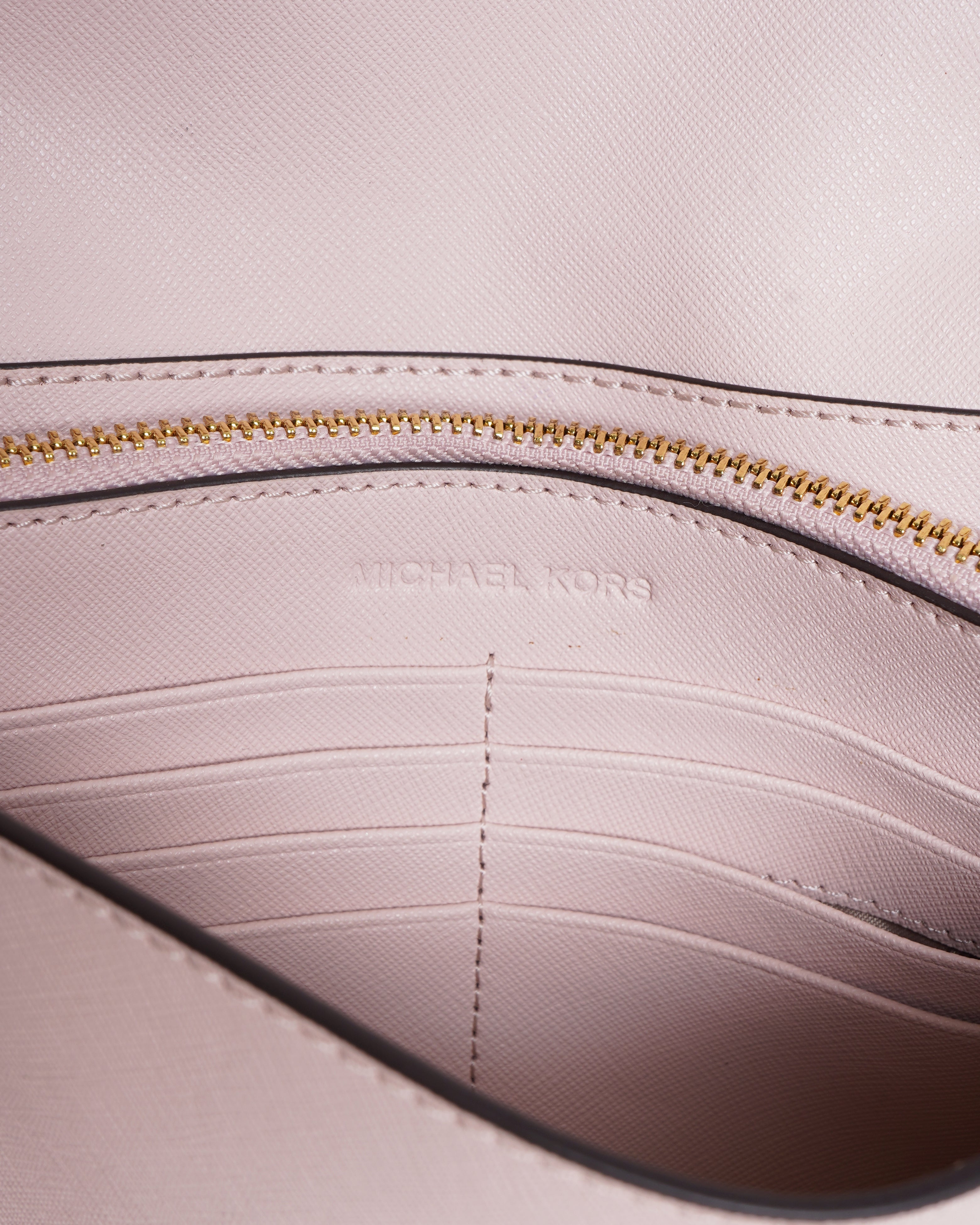 Michael kors pink flap crossbody bag