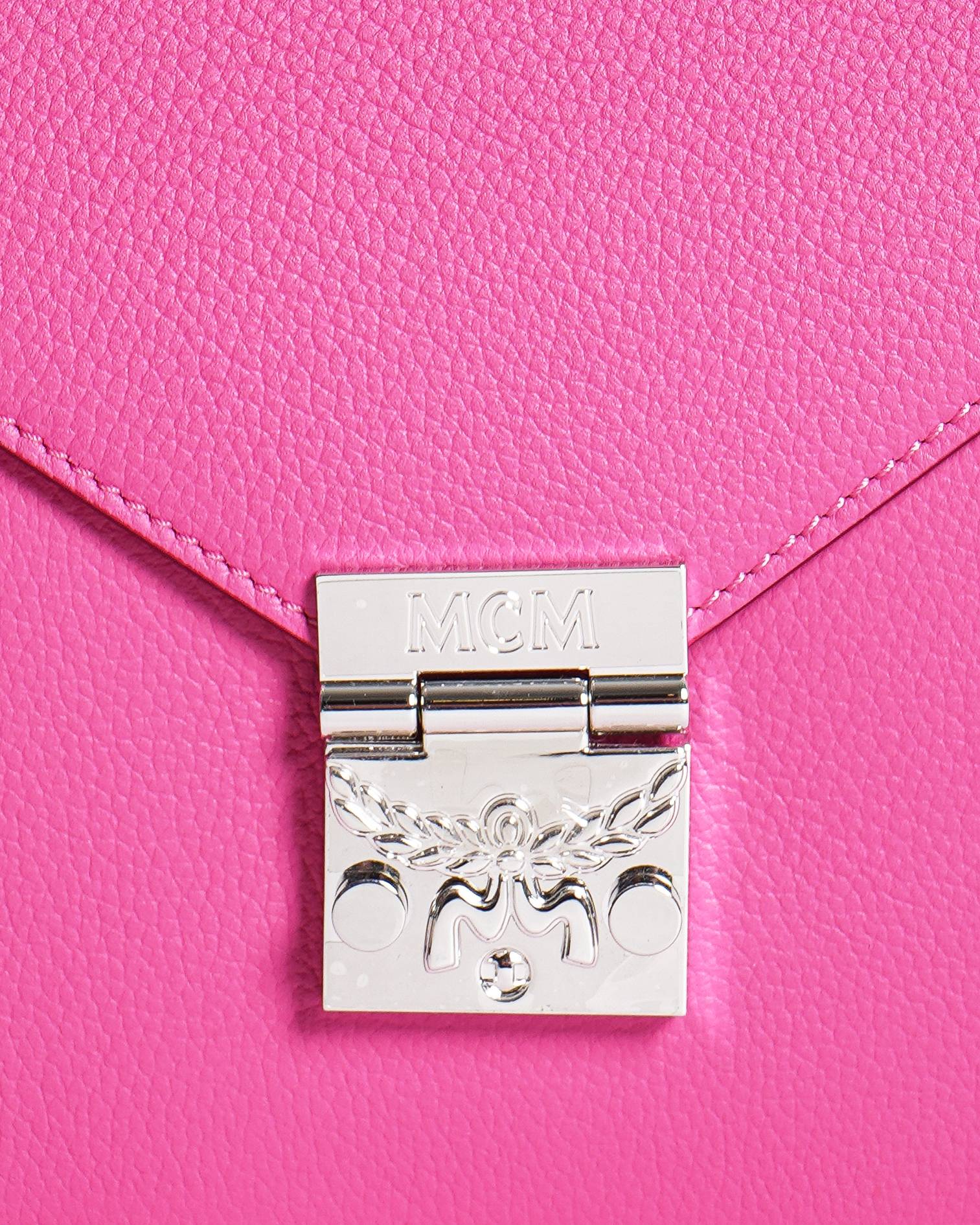 MCM Sugar Pink Patricia Crossbody Bag