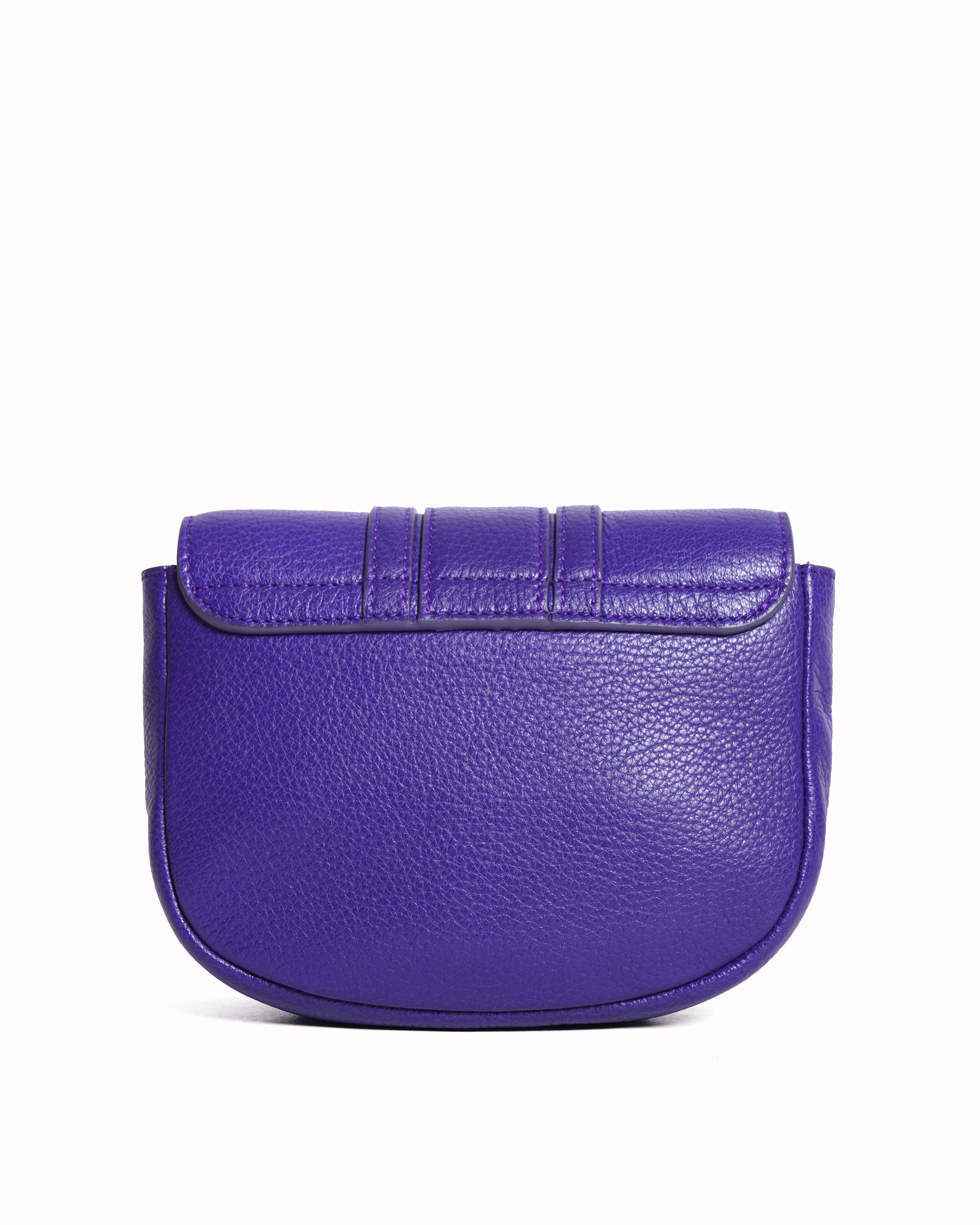 See By Chloé Leather Crossbody Bag in Purple