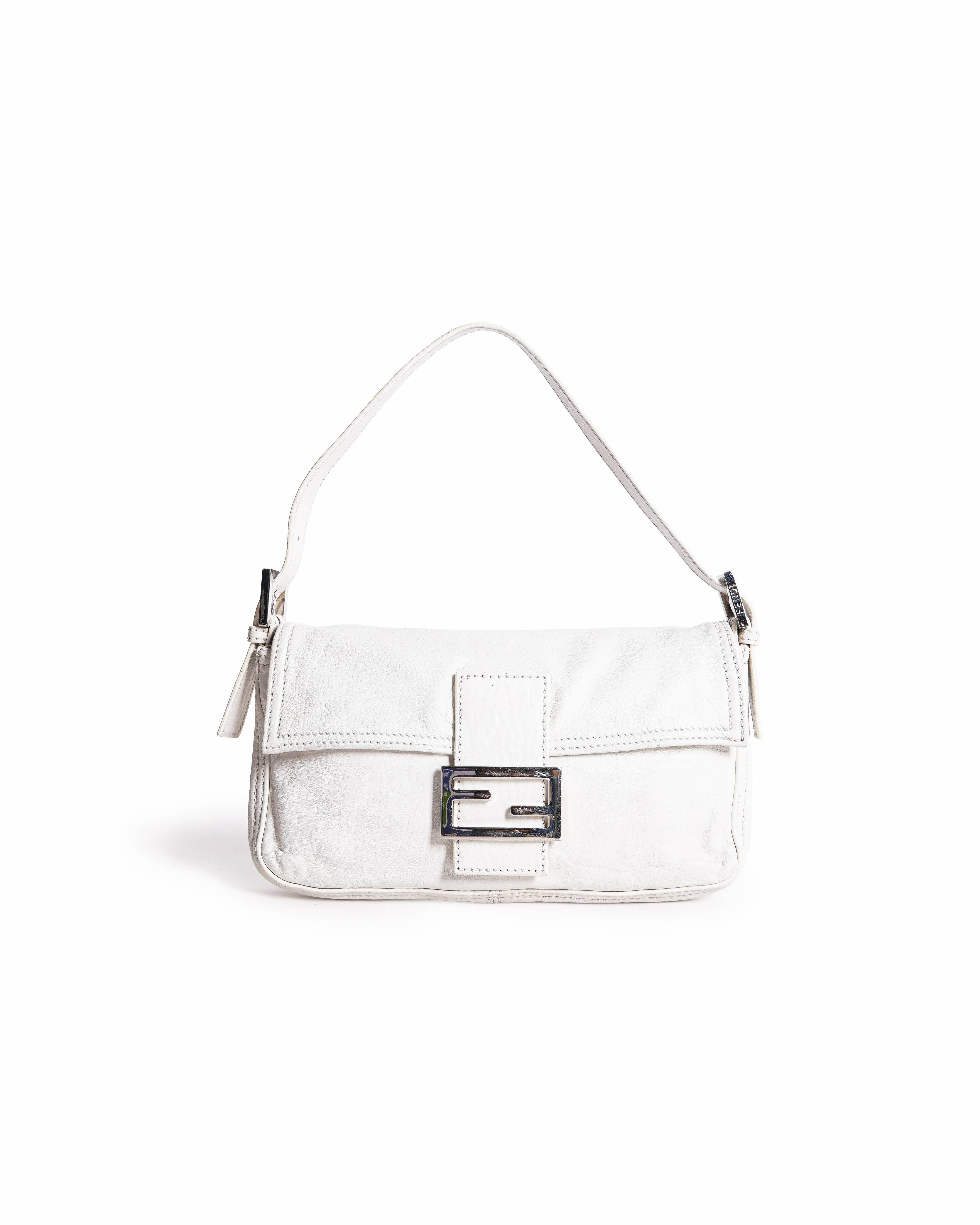 Fendi leather Baguette shoulder bag