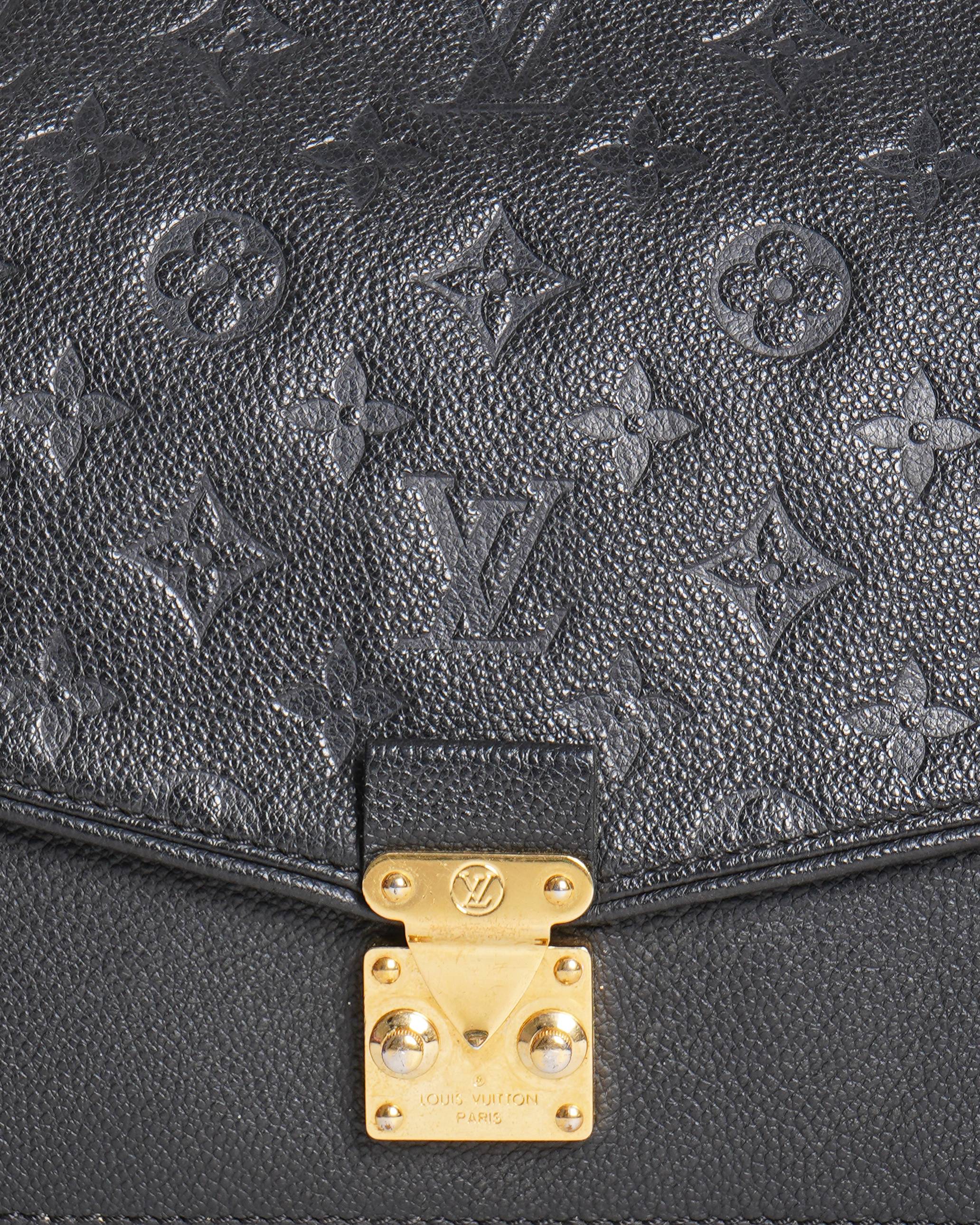 Louis Vuitton Fascinante Shoulder Bag In Black