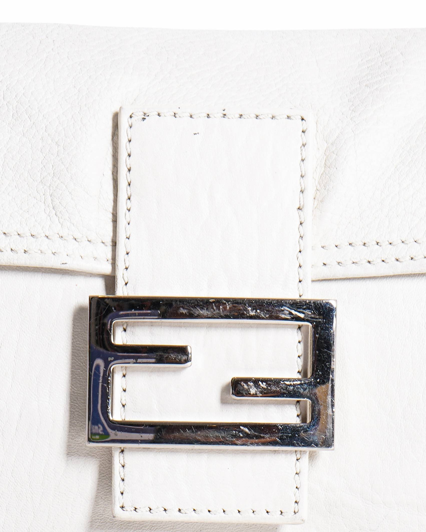 Fendi leather Baguette shoulder bag