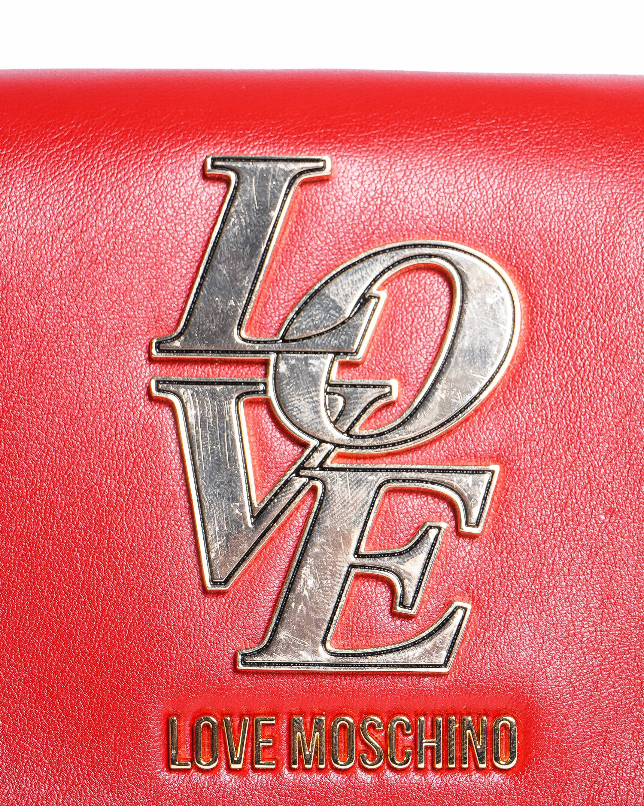 Love Moschino Women's Red Love Crossbody Bag