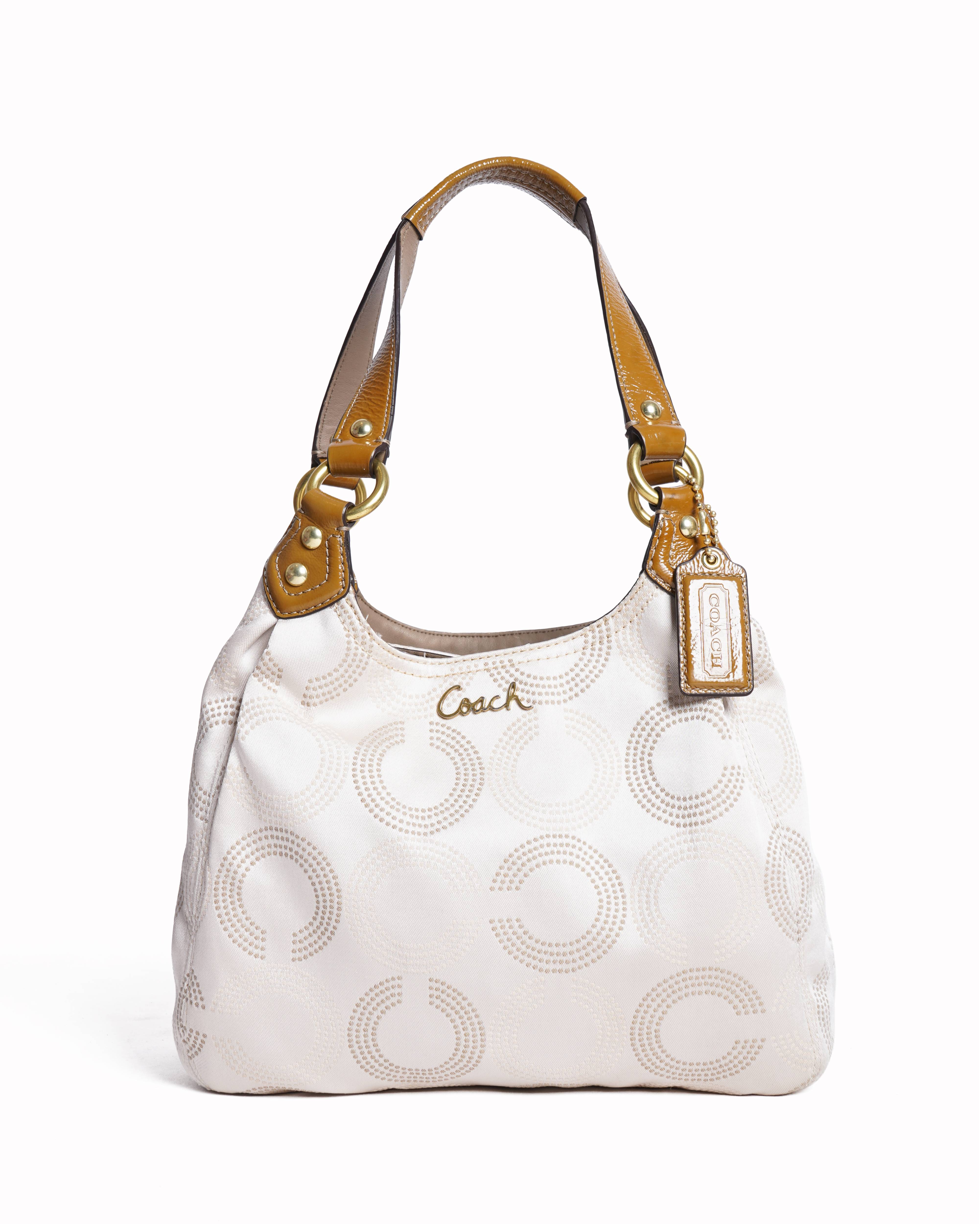 Coach Ashley Dotted Hobo Bag