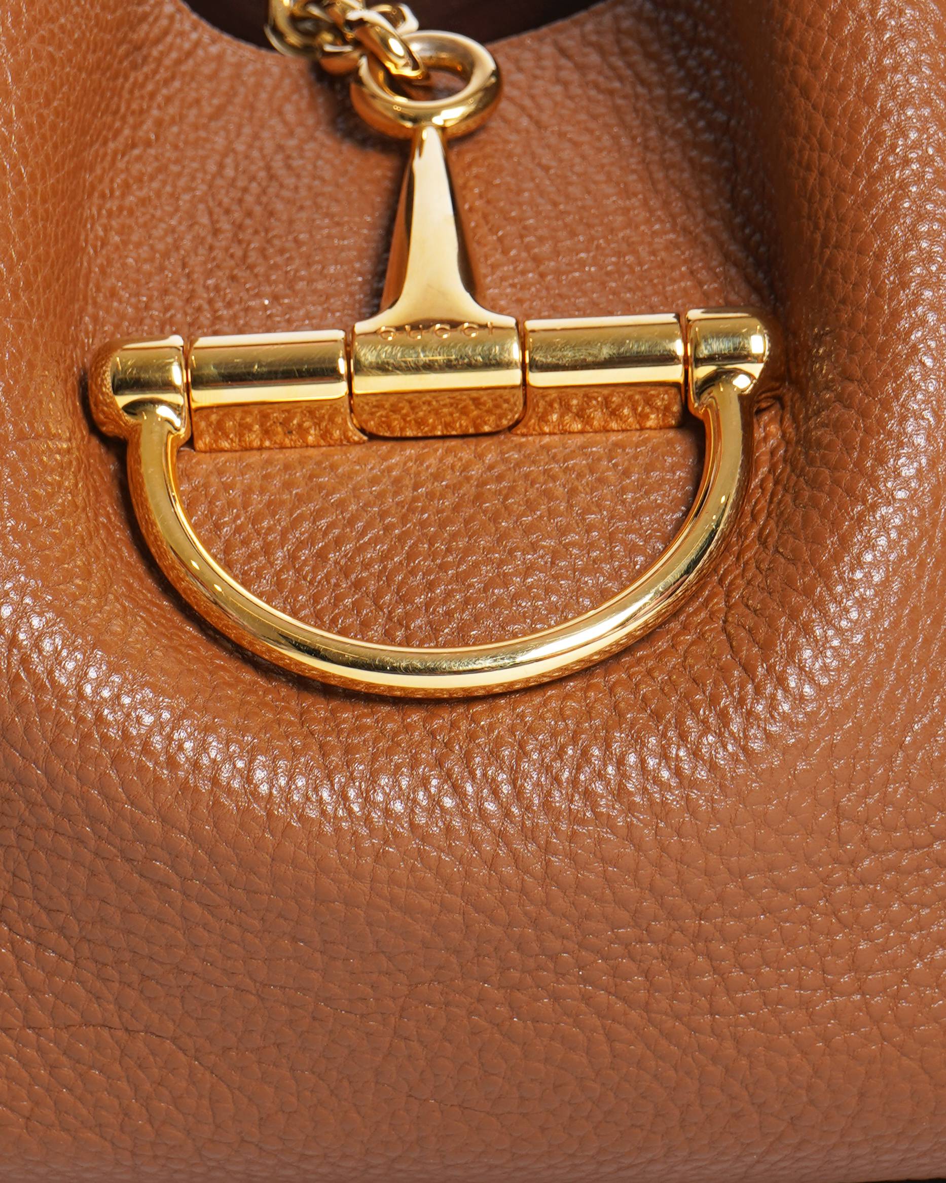 Gucci Brown Softbit Shoulder Bag