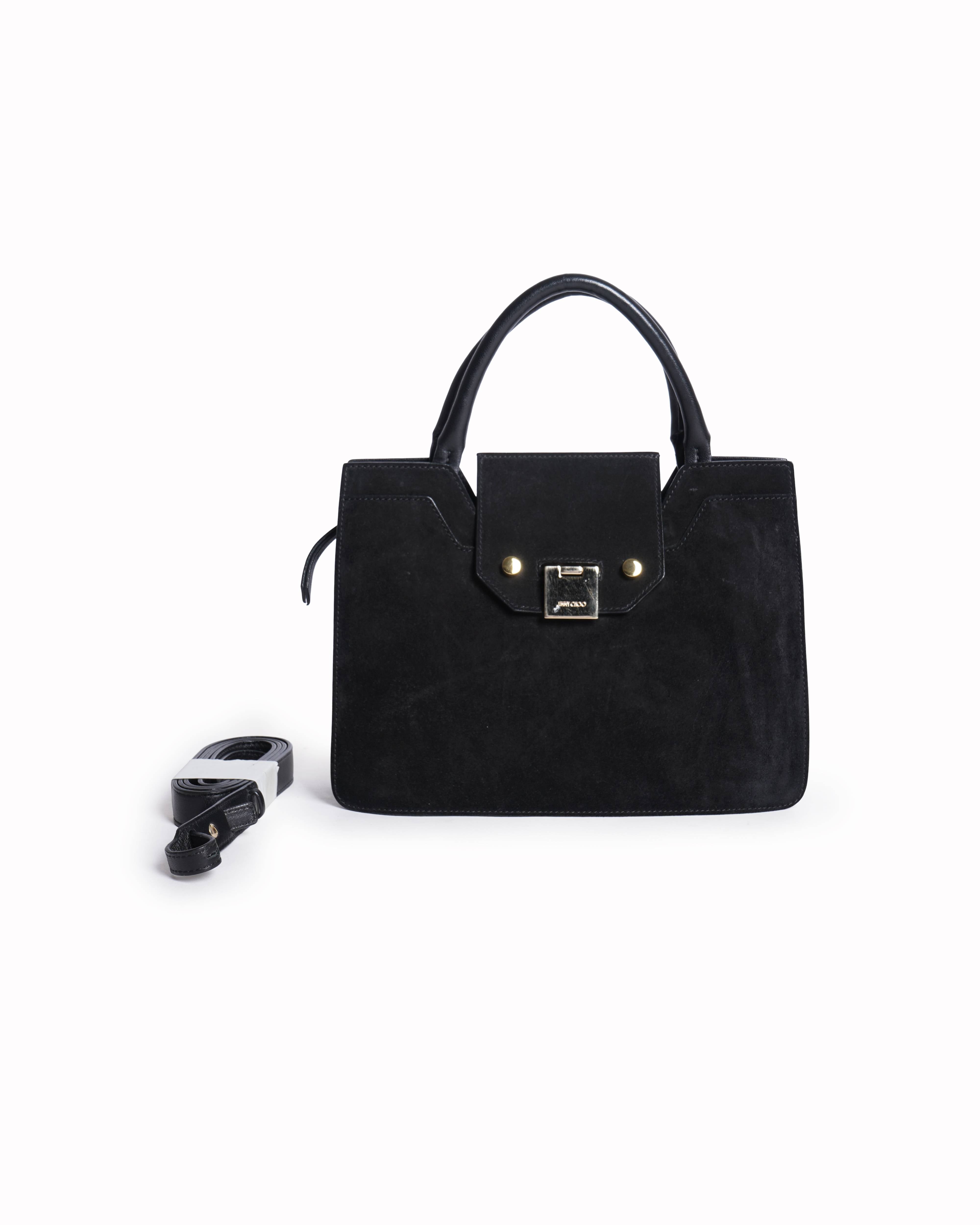 Jimmy Choo Rebel S Suede Handbag