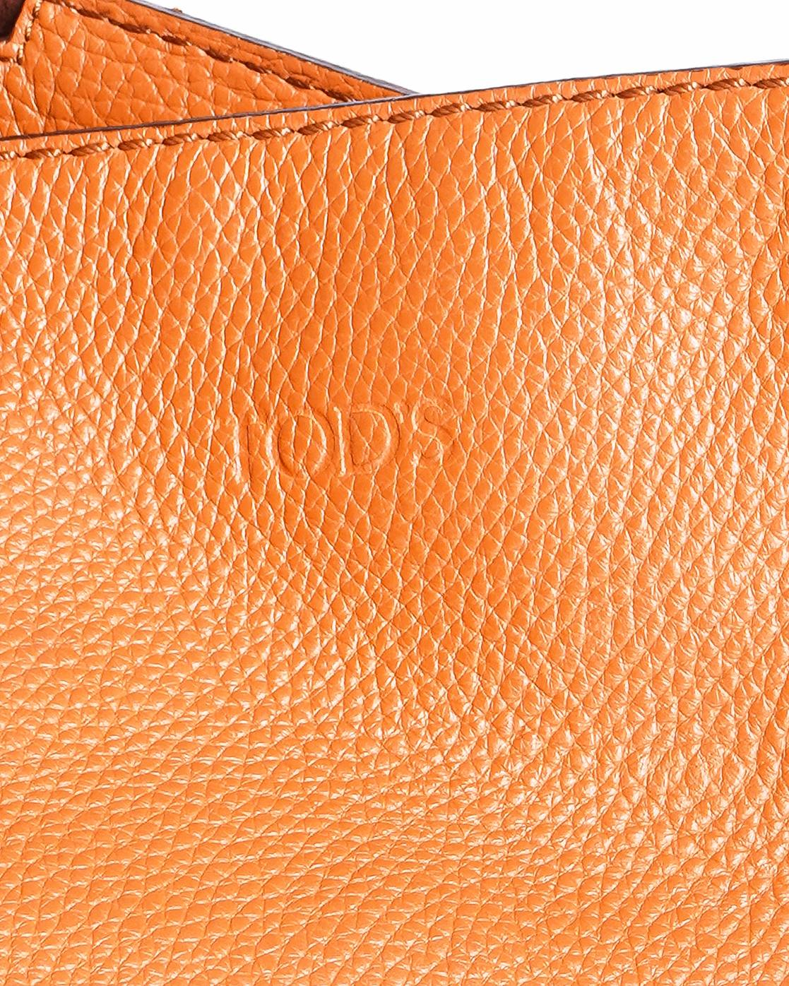 Tod's Gipsy Tasseled Tote Bag In Orange