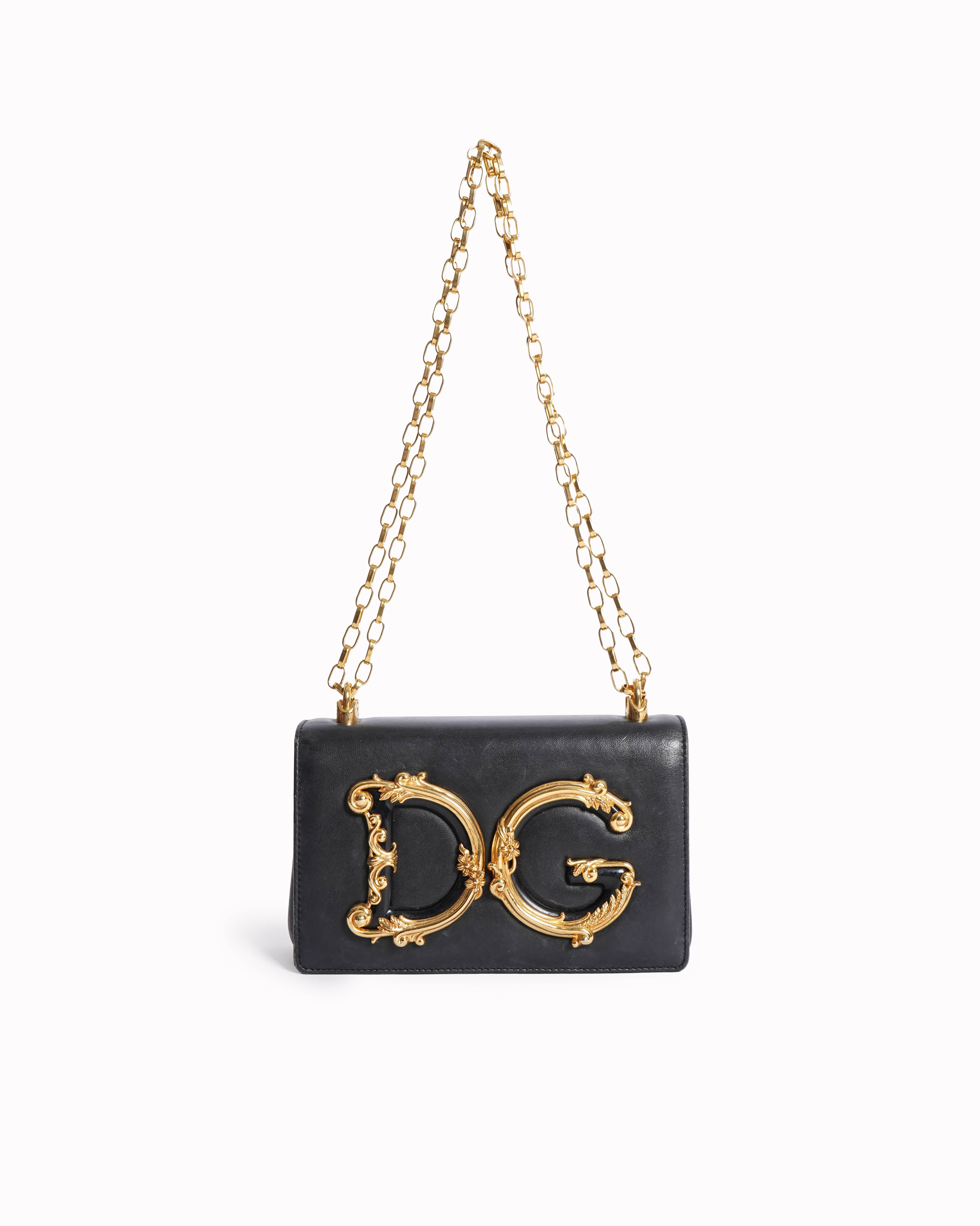 Dolce & Gabbana DG Girls leather Shoulder Bag