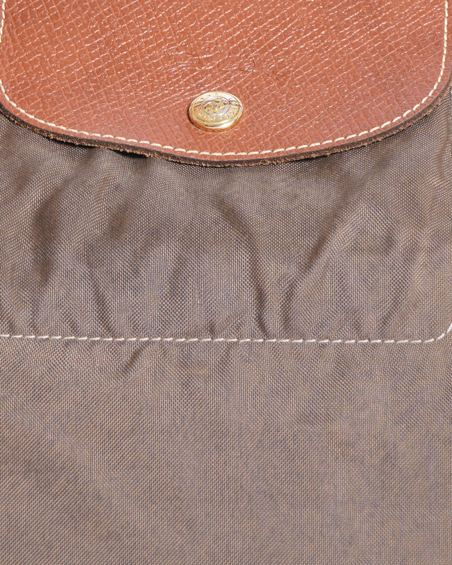 Longchamp Le Pliage Large Tote Bag In Olive Green