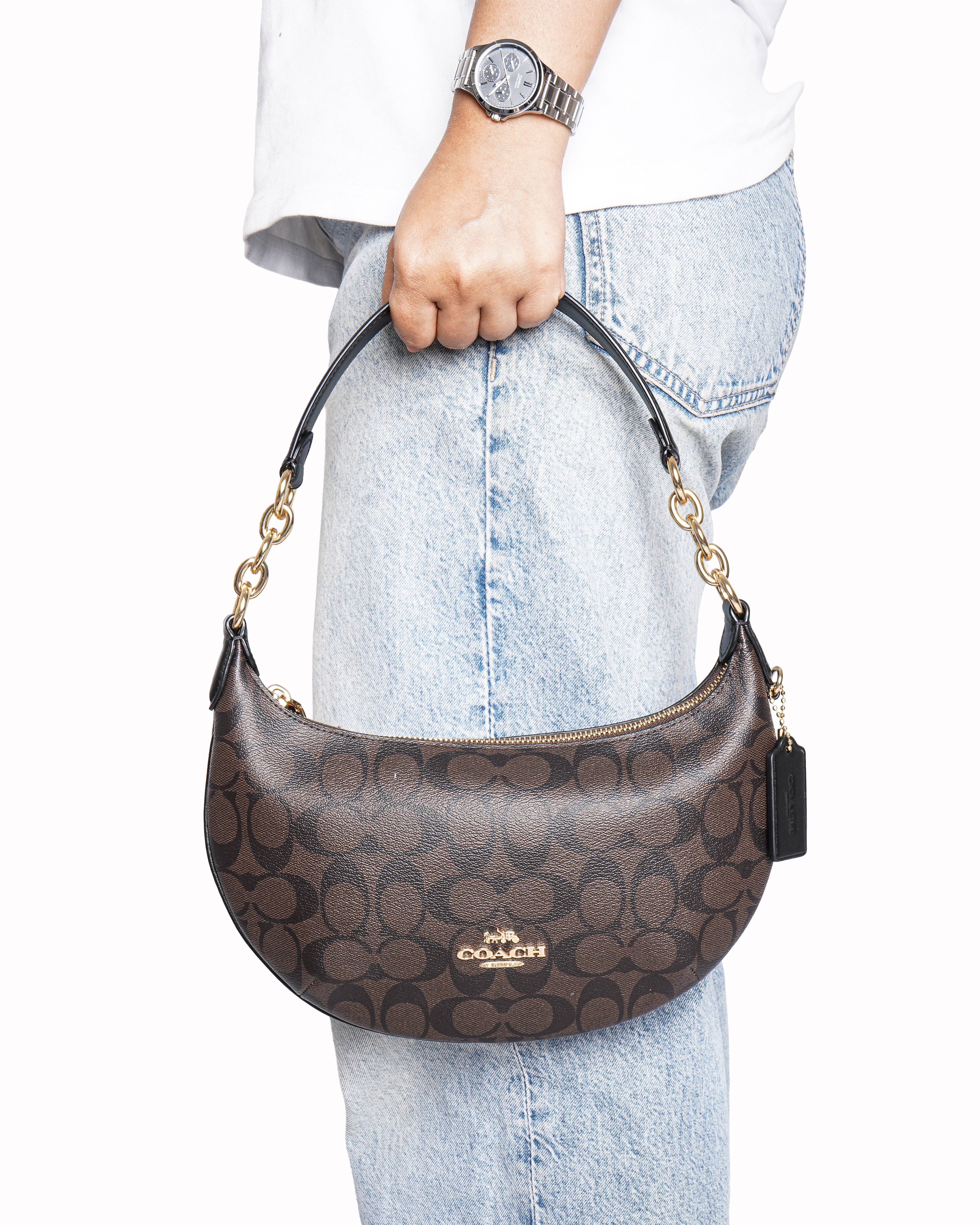 Coach Copper Aria Medium Shoulder Bag