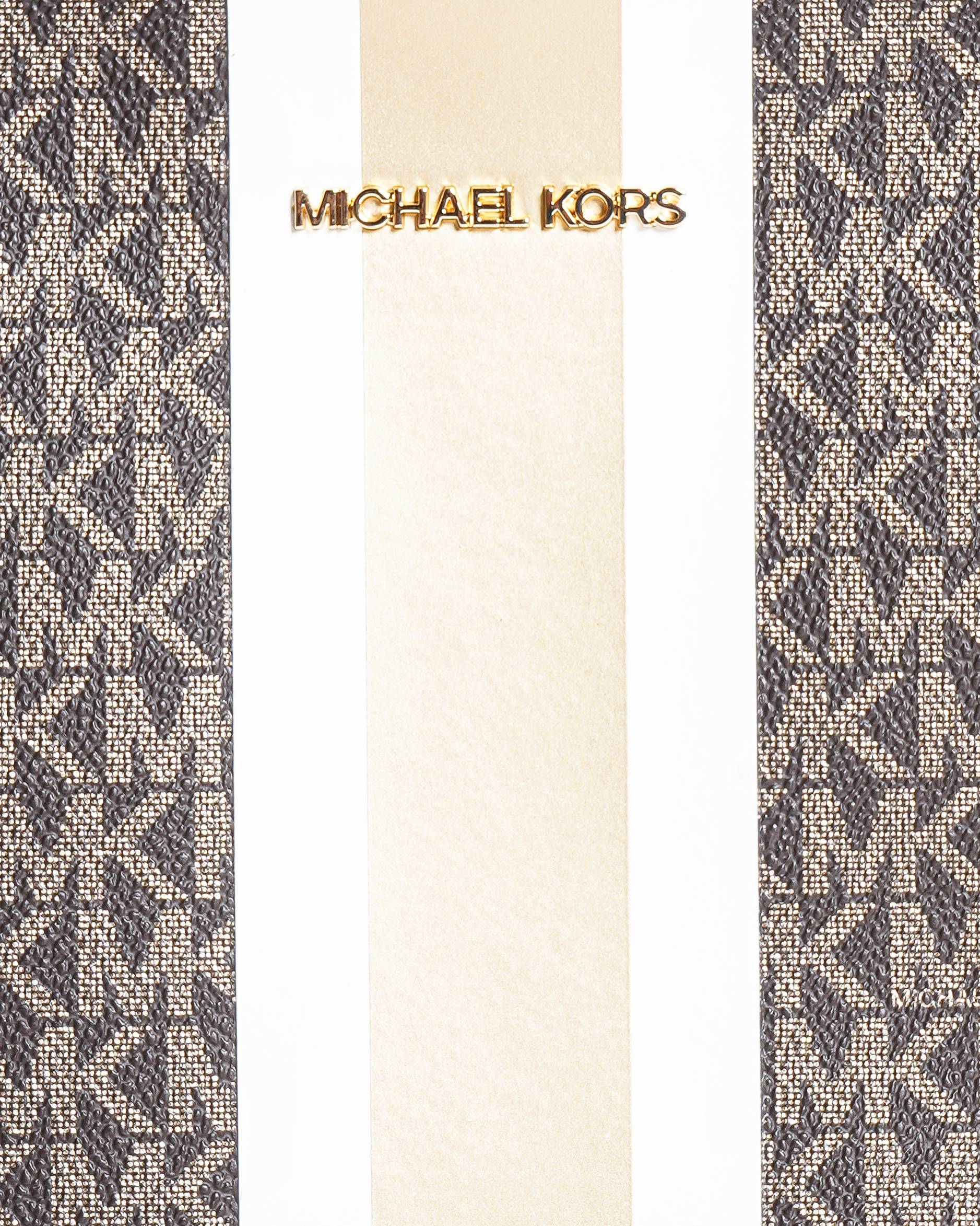Michael Kors Jet Set Travel Monogram Crossbody Bag